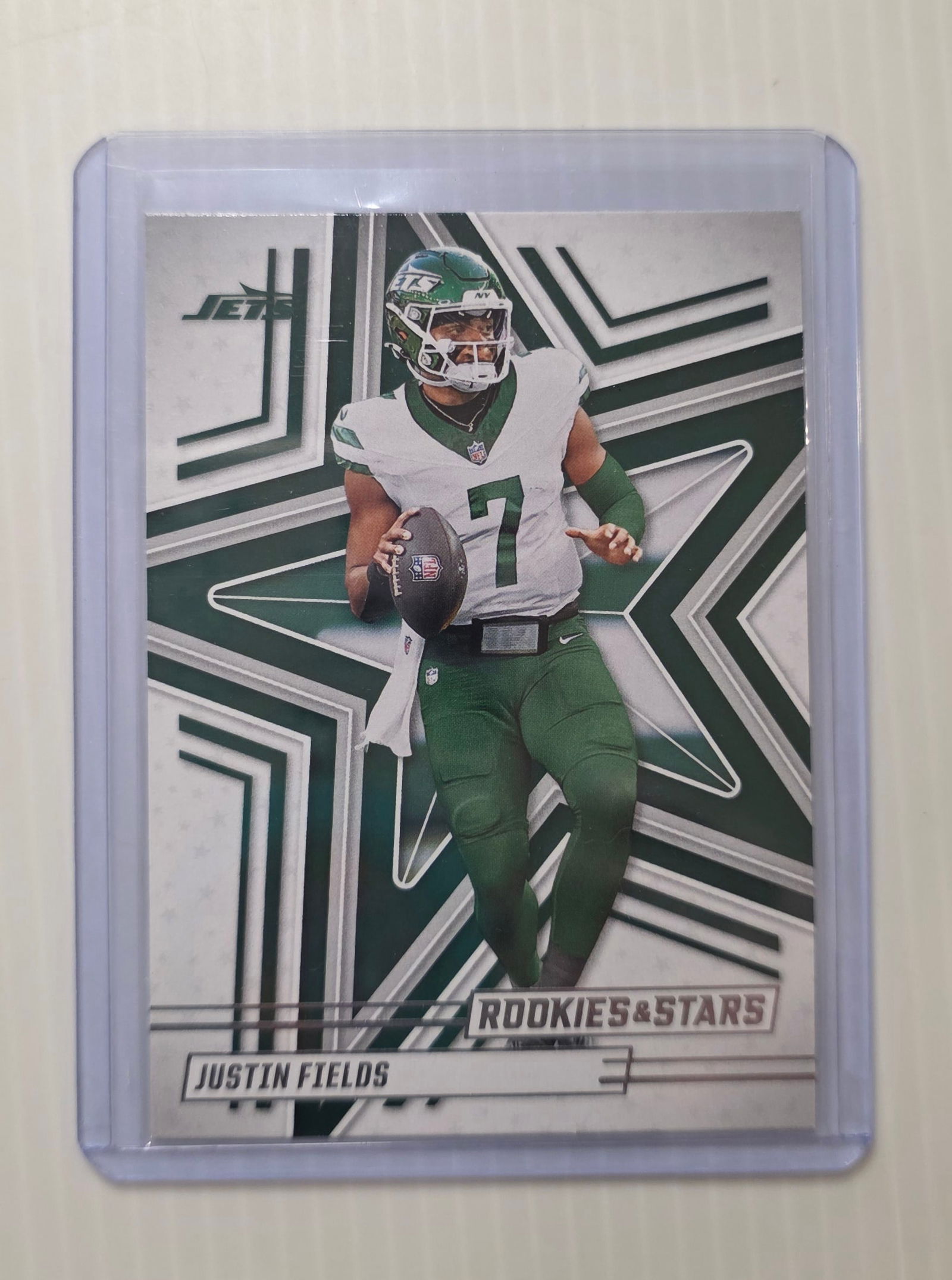 2025 Panini Rookies & Stars Justin Fields #35 New York Jets NFL Football Card (1 of 4)
