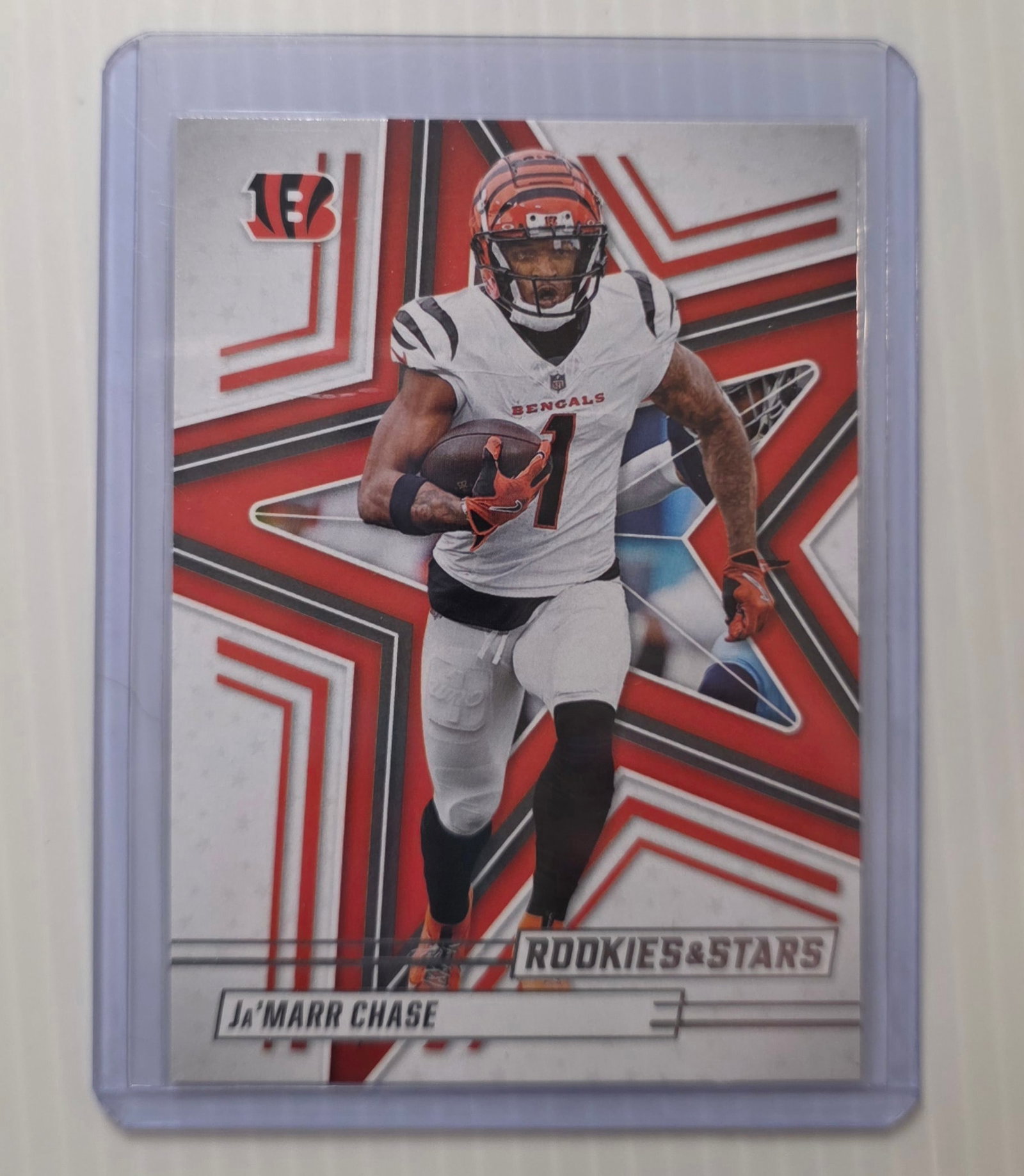 2025 Panini Rookies & Stars Ja’Marr Chase #56 Cincinnati Bengals NFL Football Card (1 of 3)