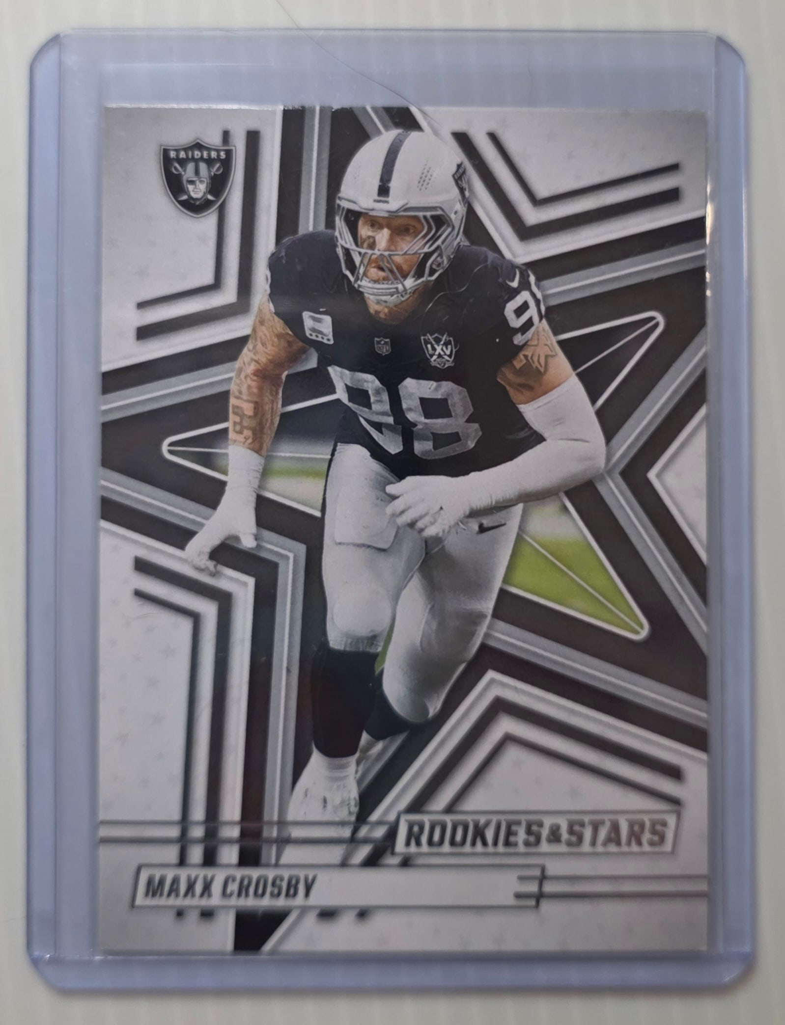 2025 Panini Rookies & Stars Maxx Crosby #11 Las Vegas Raiders NFL Football Card (1 of 3)