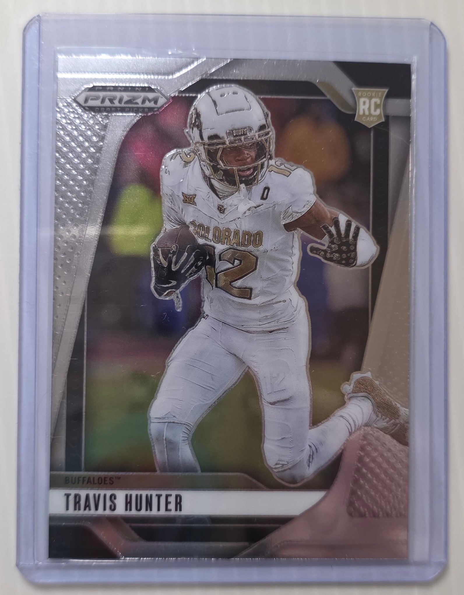 2025 Panini Prizm Draft Picks Travis Hunter RC Colorado Buffaloes Rookie Card (1 of 3)