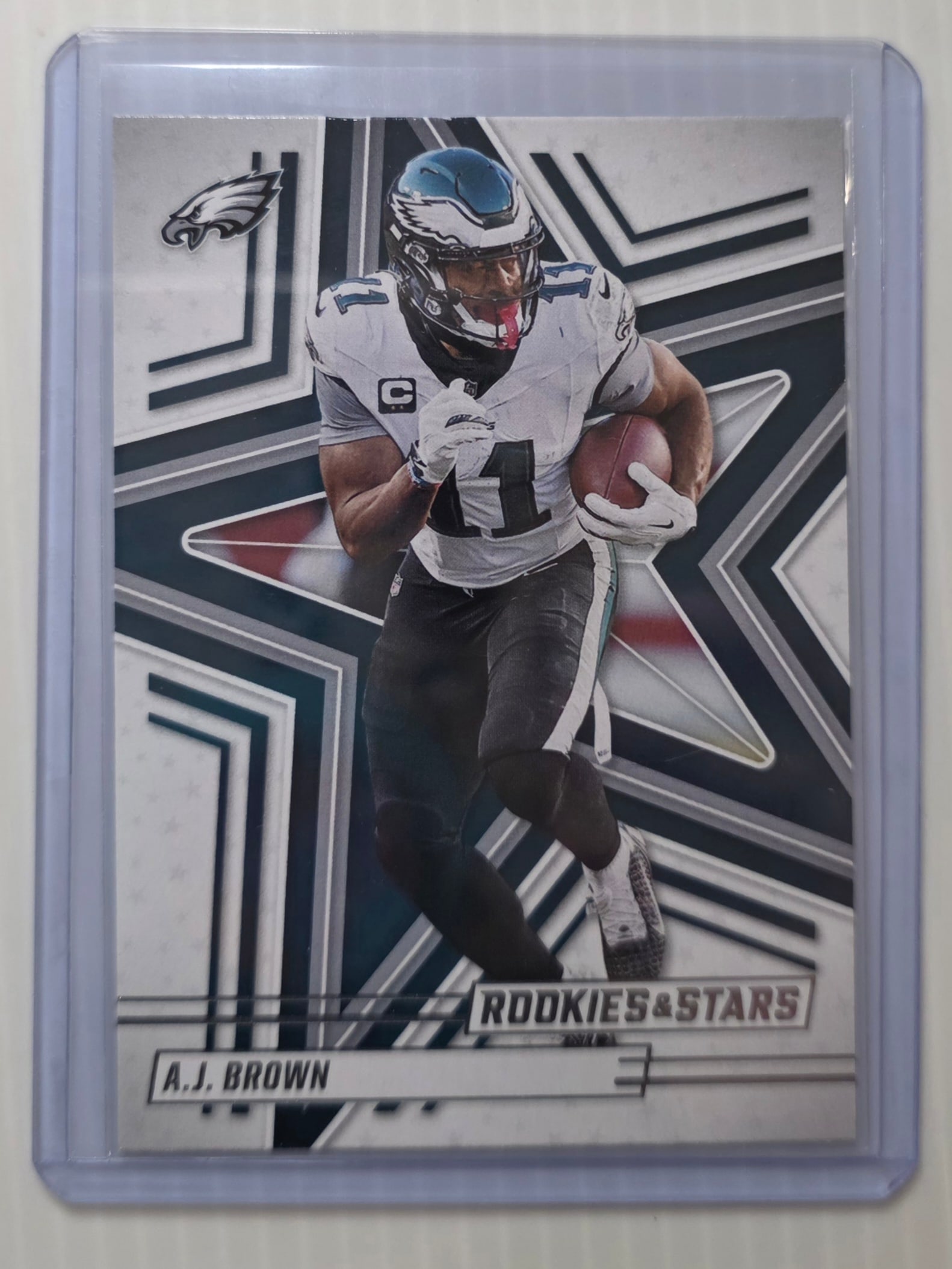 2025 Panini Rookies & Stars A.J. Brown #46 Philadelphia Eagles NFL Football Card (1 of 3)