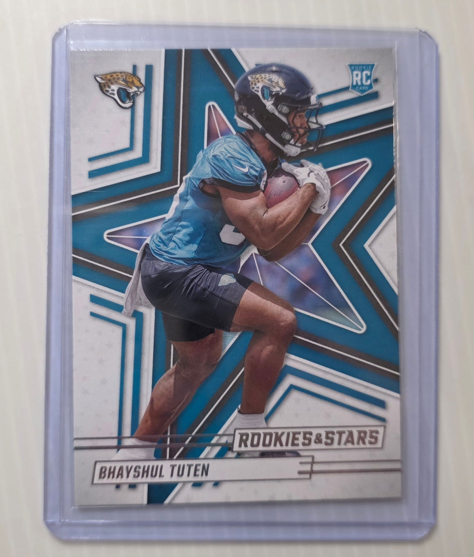 2025 Panini Rookies & Stars Bhayshul Tuten RC #109 Jacksonville Jaguars Rookie NFL Football Card (1 of 3)