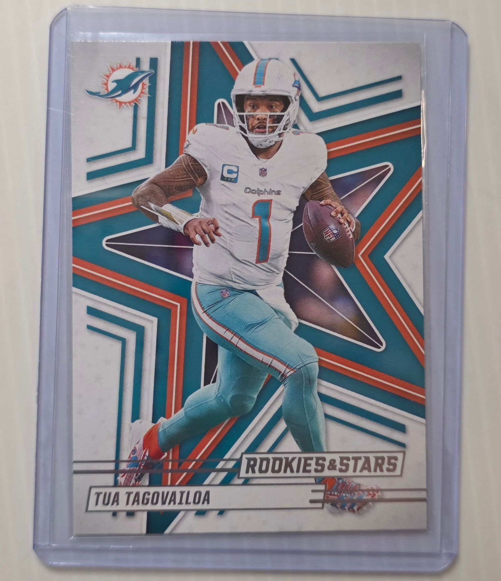 2025 Panini Rookies & Stars Tua Tagovailoa #29 Miami Dolphins NFL Football Card (1 of 3)