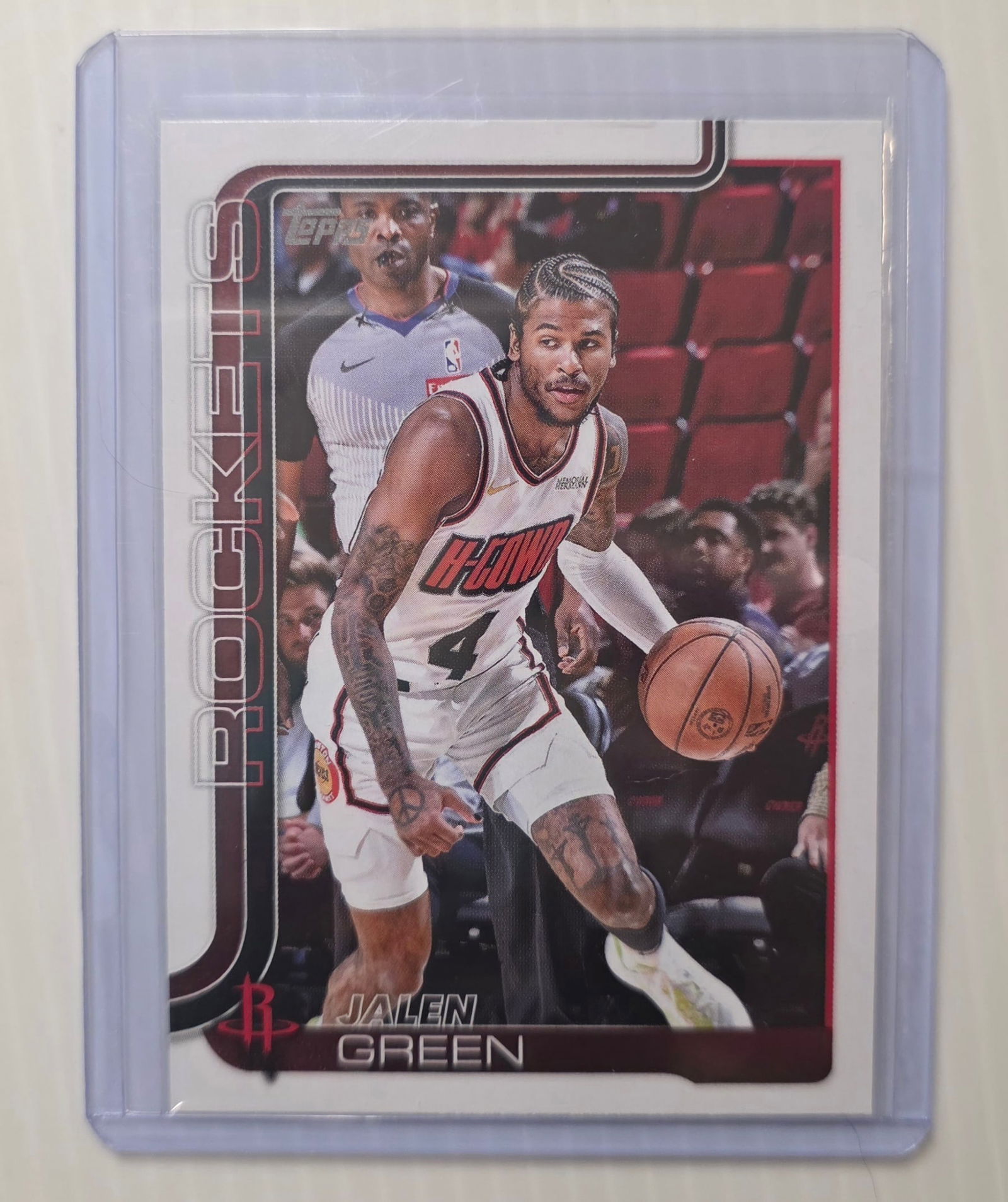 2025 Topps Flagship Jalen Green #175 Houston Rockets NBA Basketball Card (1 of 3)