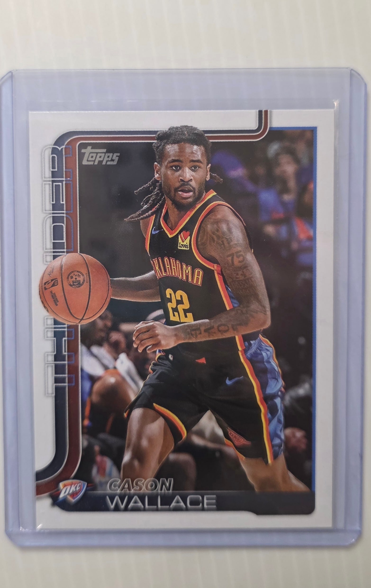 2025 Topps Flagship Cason Wallace #119 Oklahoma City Thunder NBA Basketball Card (1 of 3)