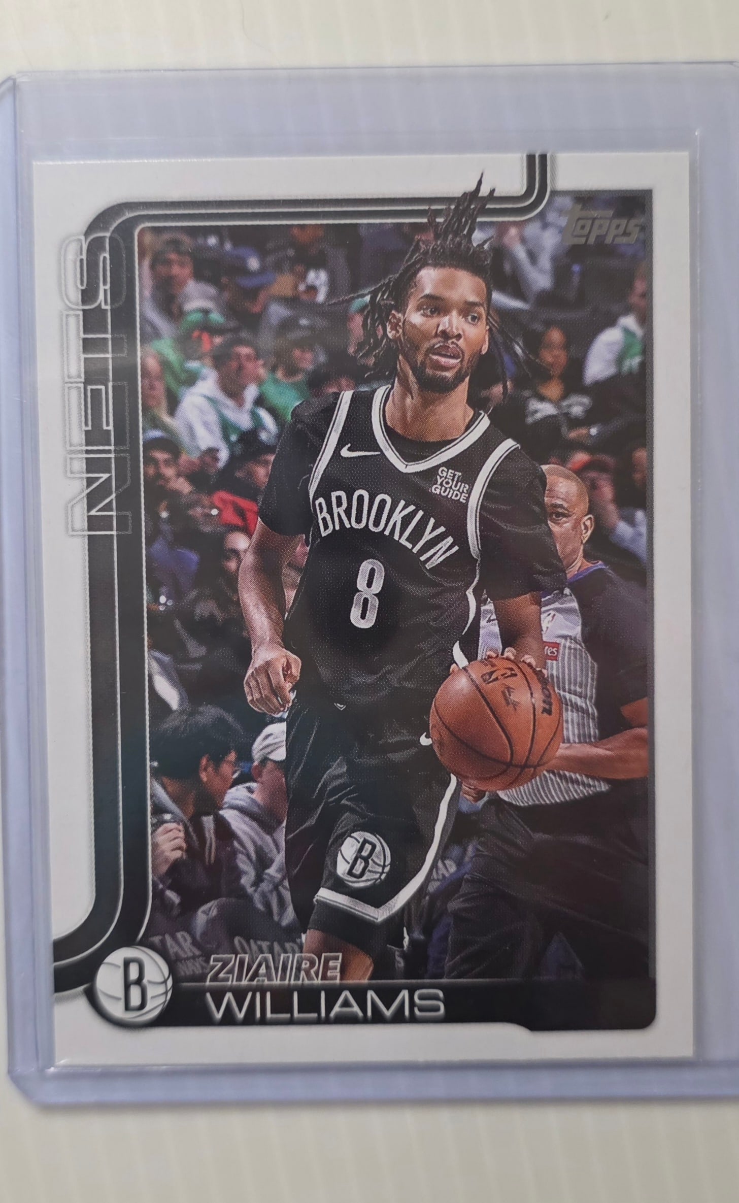 2025 Topps Flagship Ziaire Williams #9 Brooklyn Nets NBA Basketball Card (1 of 3)