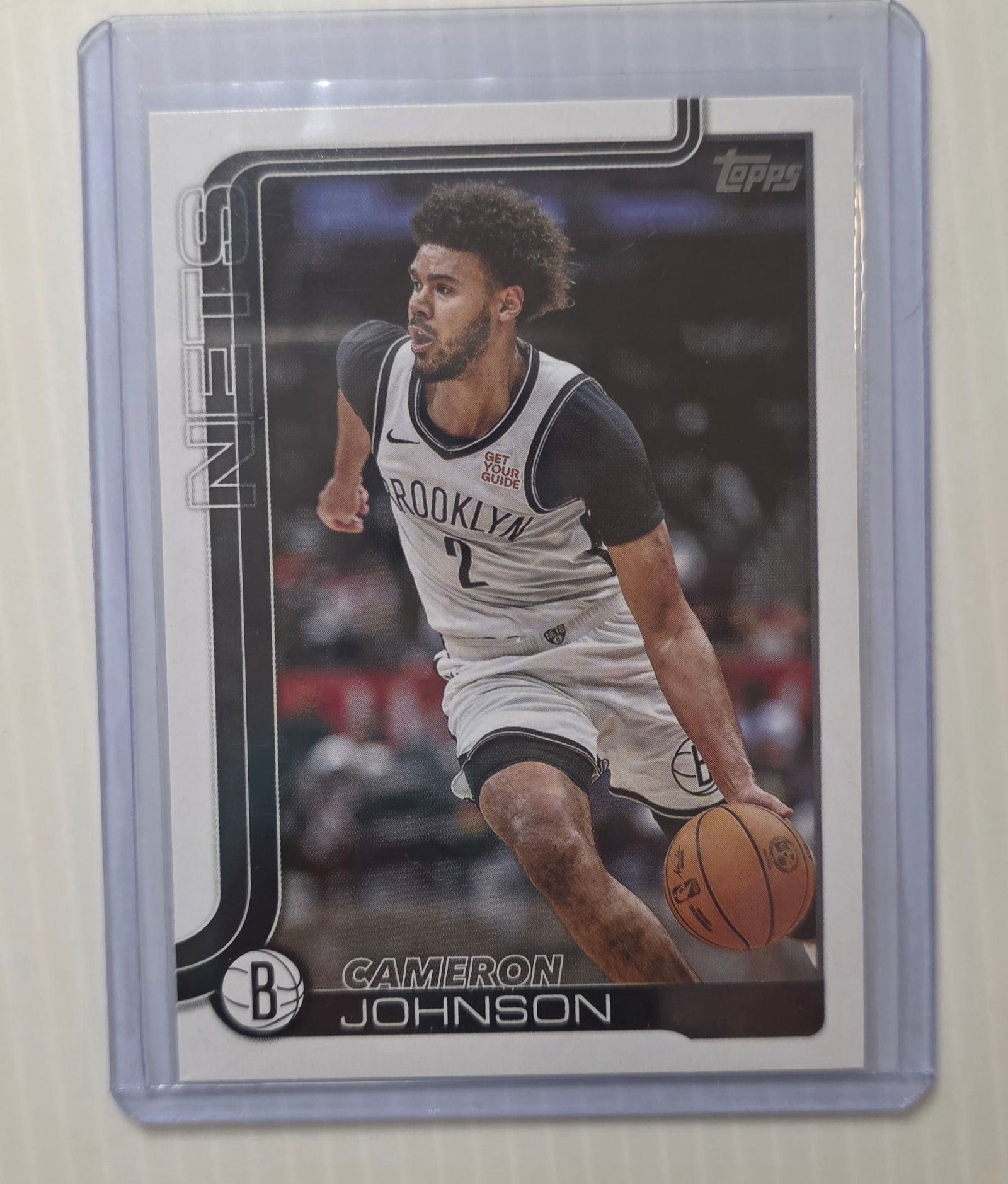2025 Topps Flagship Cameron Johnson #13 Brooklyn Nets NBA Basketball Card (1 of 3)