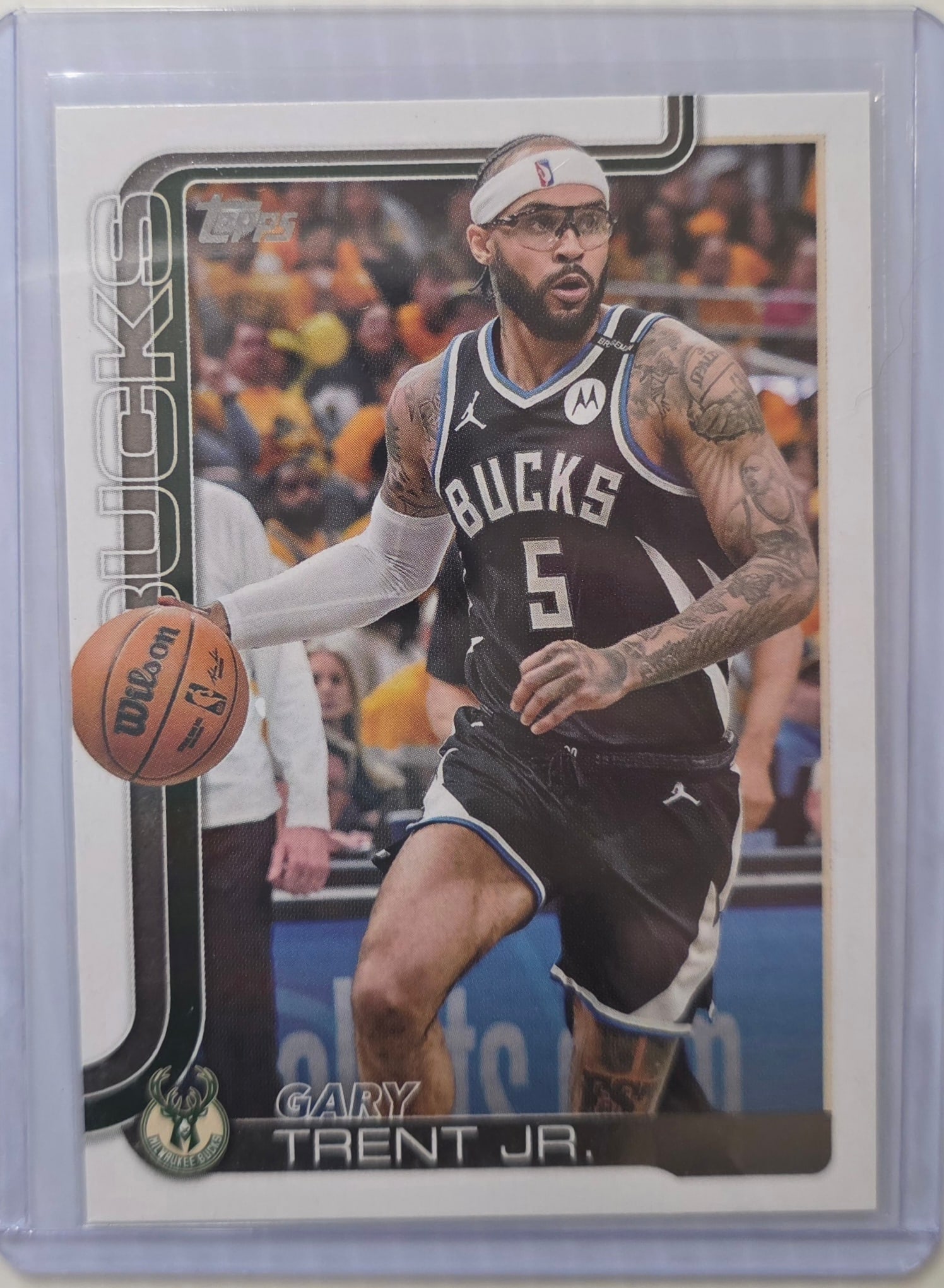 2025 Topps Flagship Gary Trent Jr. #59 Milwaukee Bucks NBA Basketball Card (1 of 3)