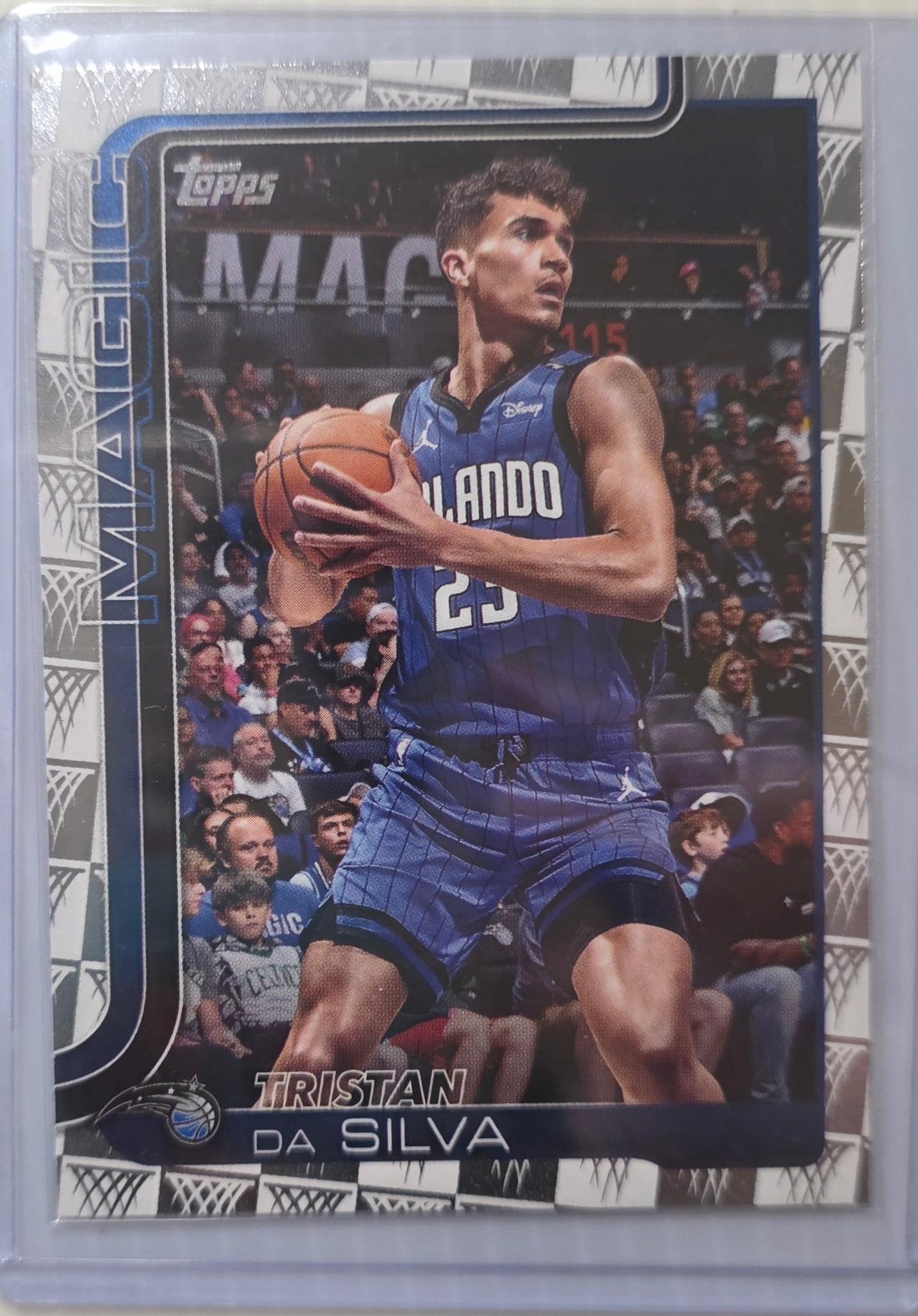 2025 Topps Flagship Tristan Da Silva #93 Orlando Magic Rookie Card RC NBA Basketball (1 of 3)