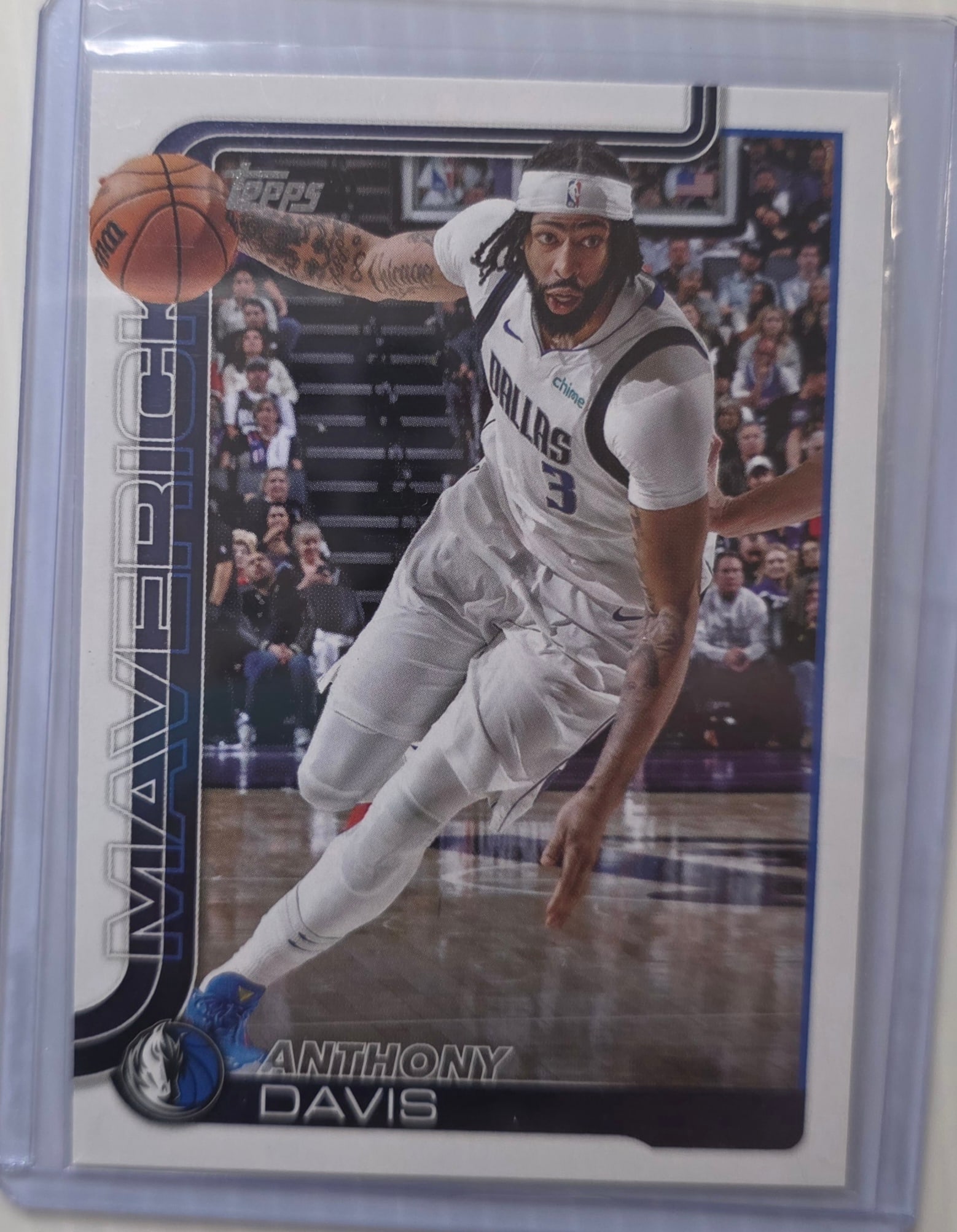 2025 Topps Flagship Anthony Davis #169 Dallas Mavericks NBA Basketball Card (1 of 3)