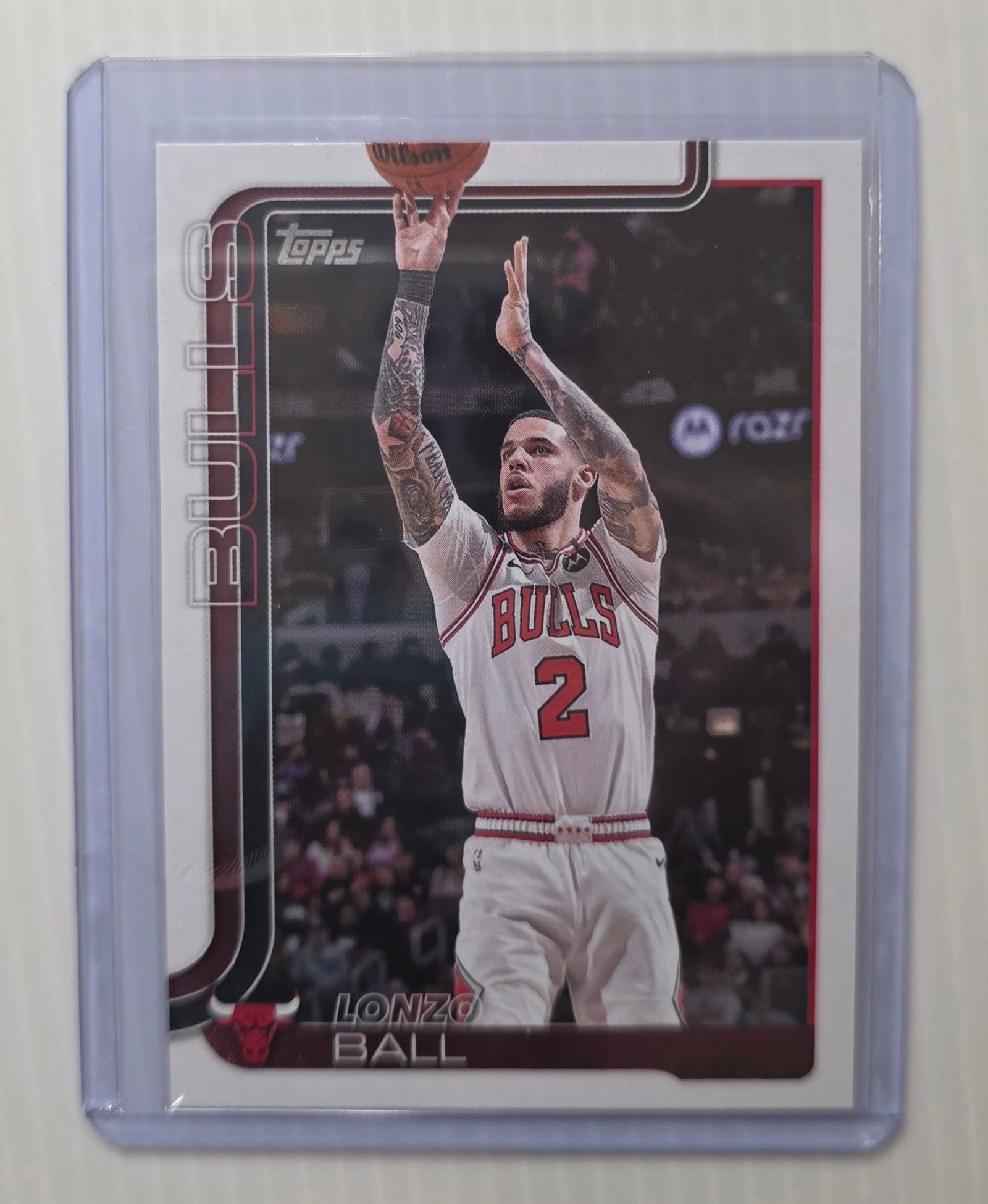 2025 Topps Flagship Lonzo Ball #39 Chicago Bulls NBA Basketball Card (1 of 3)