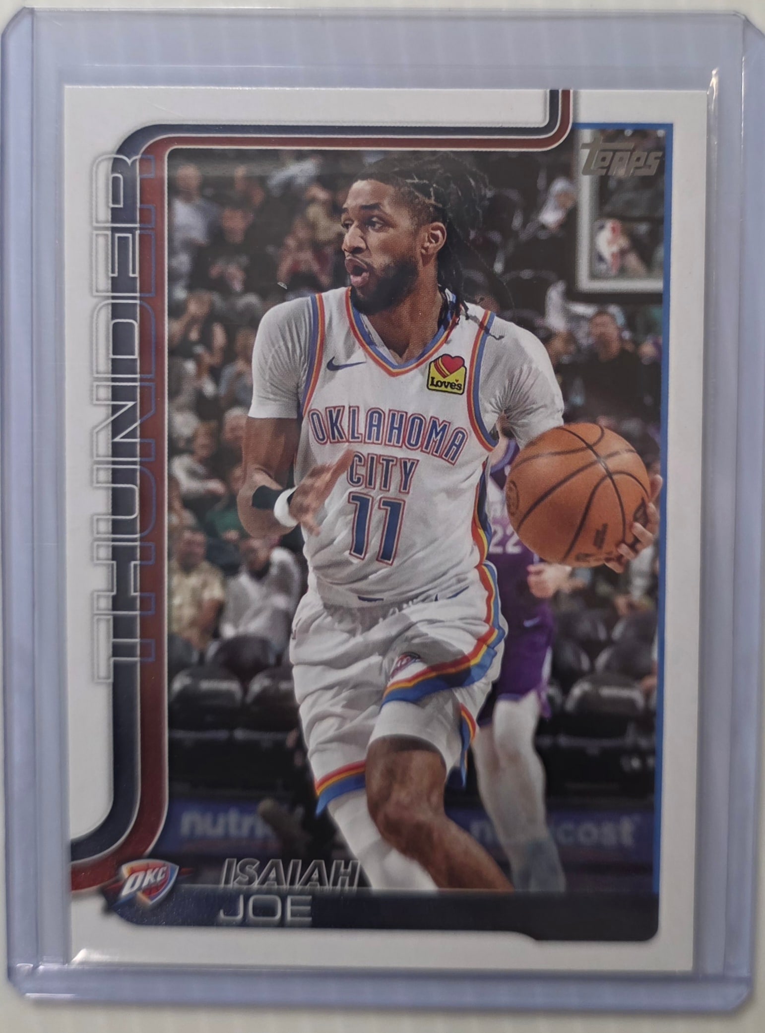 2025 Topps Flagship Isaiah Joe #121 Oklahoma City Thunder NBA Basketball Card (1 of 3)