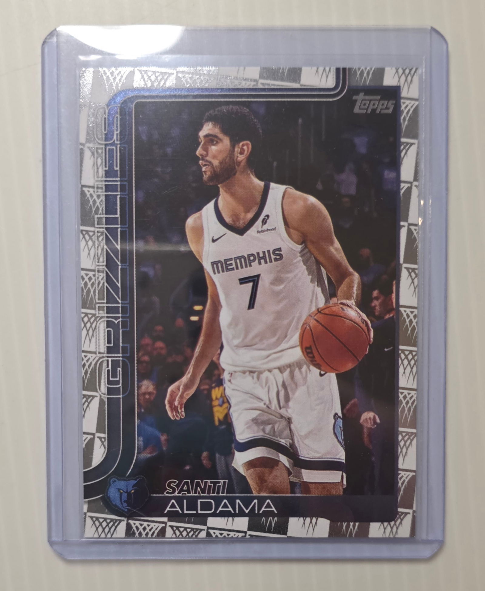 2025 Topps Flagship Santi Aldama #187 Memphis Grizzlies NBA Basketball Card (1 of 3)