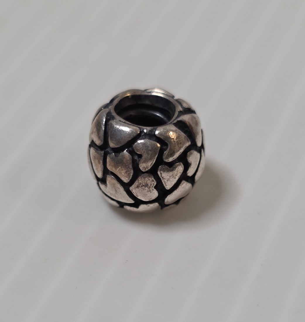 Retired Pandora 790174 Lotsa Love Sterling Silver Charm Bead 925 ALE (1 of 5)
