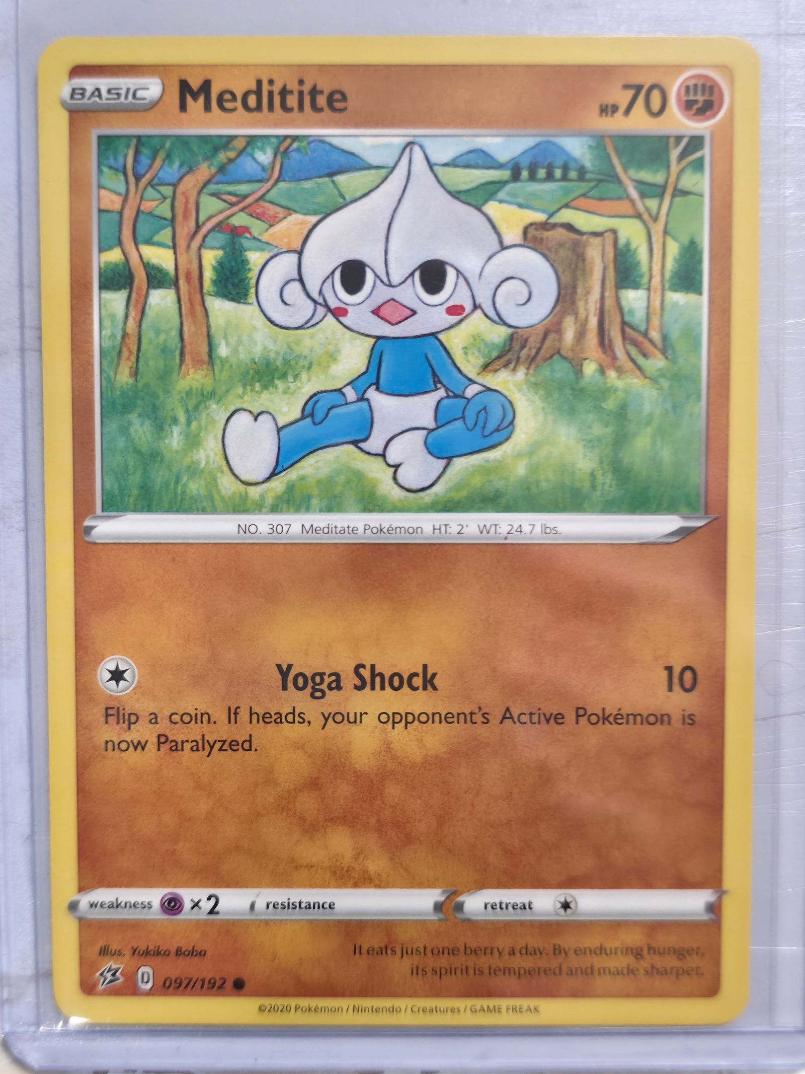 2020 Meditite Rebel Clash 097/192 Common (1 of 3)