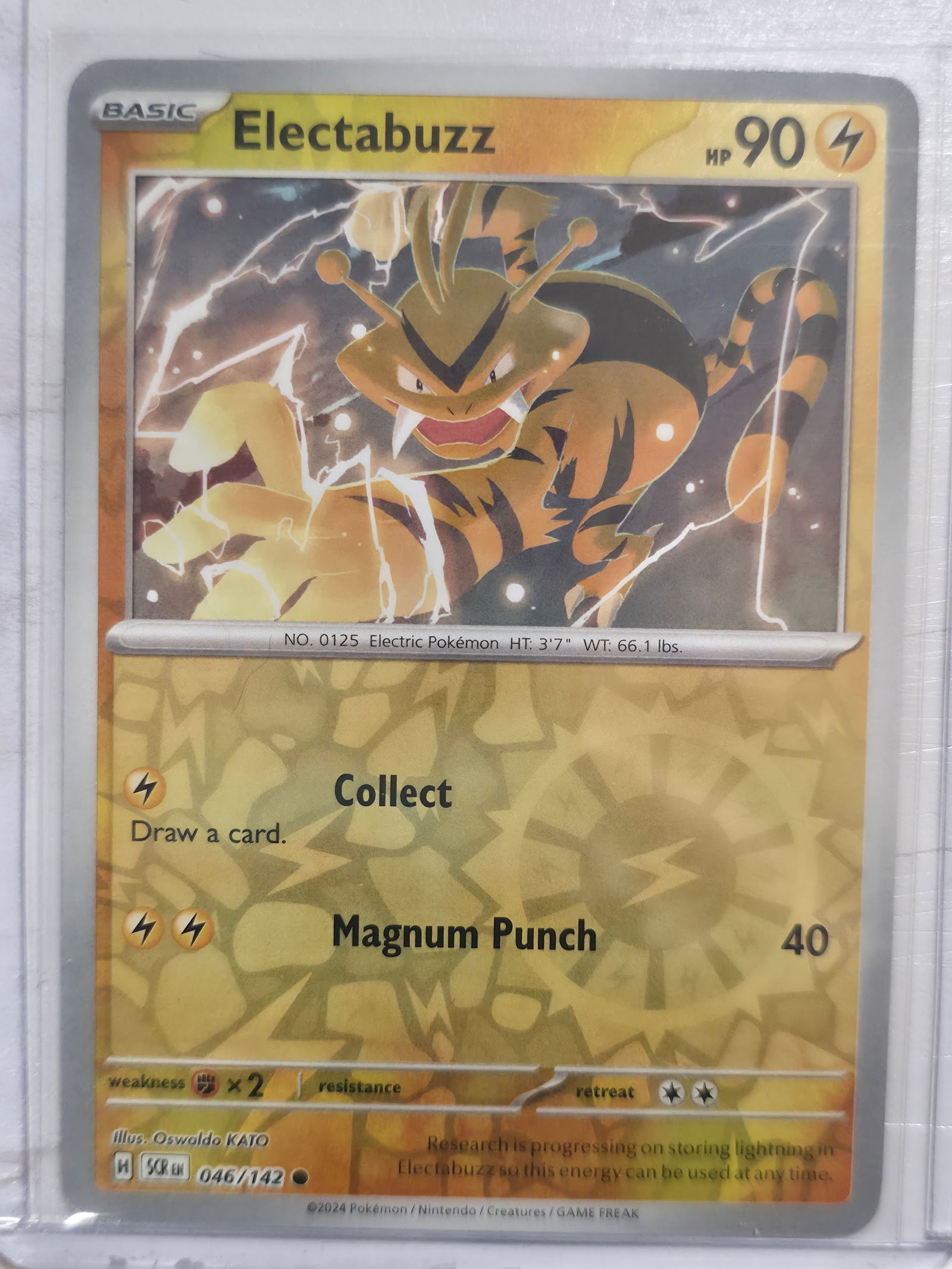 2024 Electabuzz Temporal Forces 046/142 Uncommon (1 of 3)