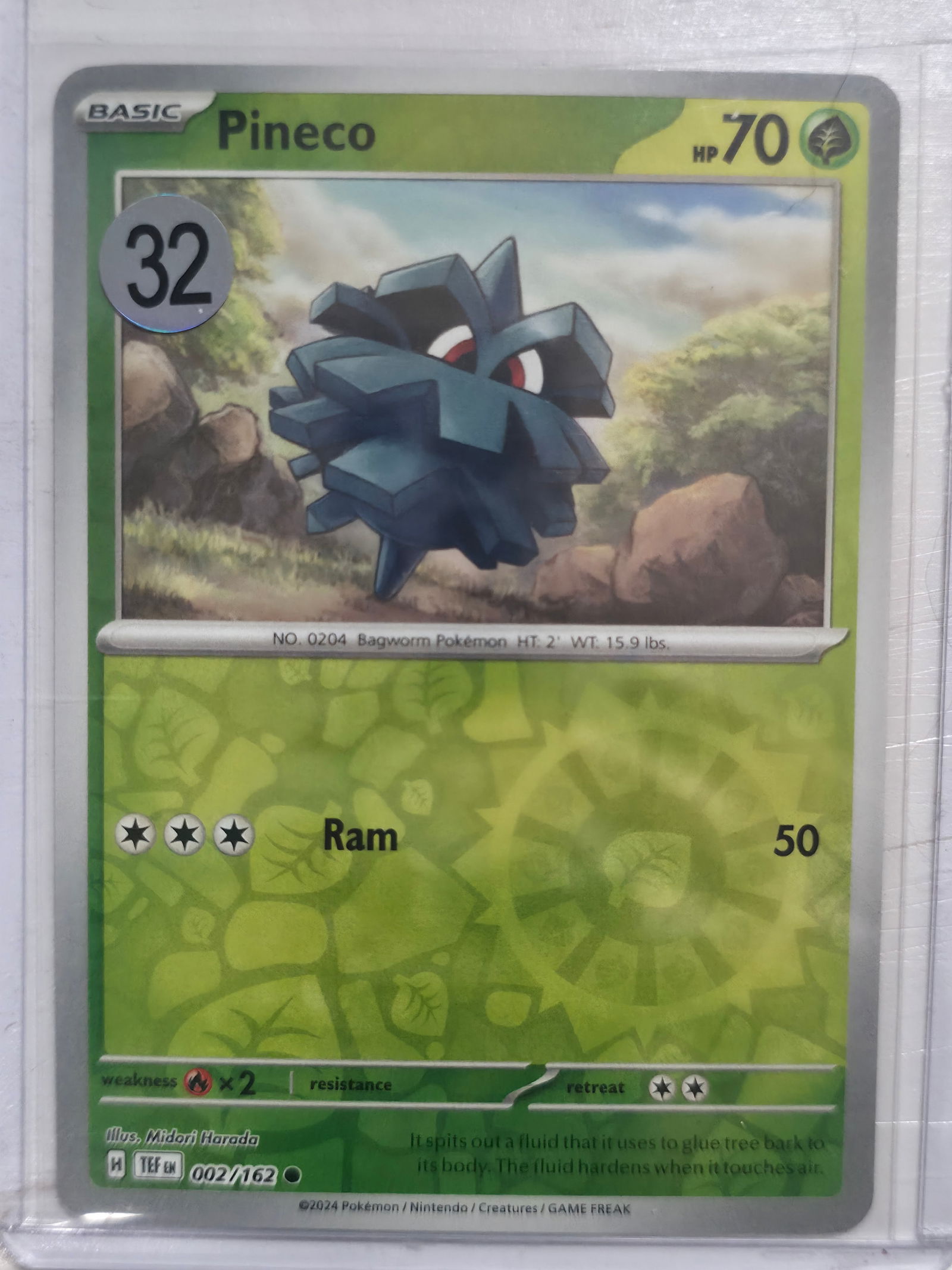 2024 Pineco Temporal Forces 002/162 Common - 3