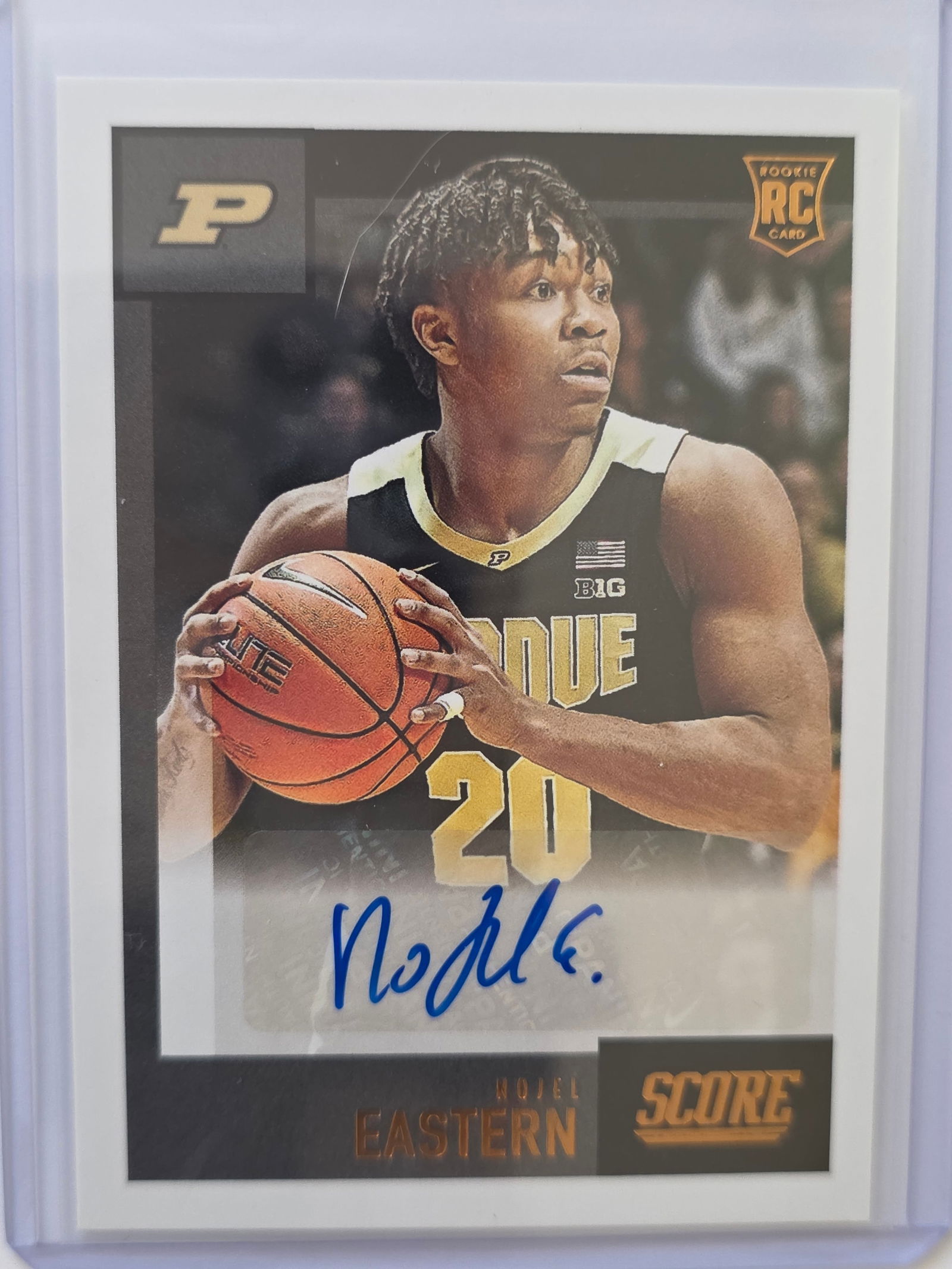 Nojel Eastern ROOKIE AUTO 2021 Panini Chronicles Score Draft Picks Purdue (1 of 3)