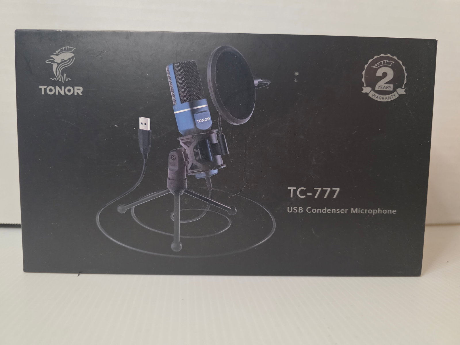 TONOR TC-777 USB Condenser Microphone Kit Tripod Pop Filter (1 of 4)