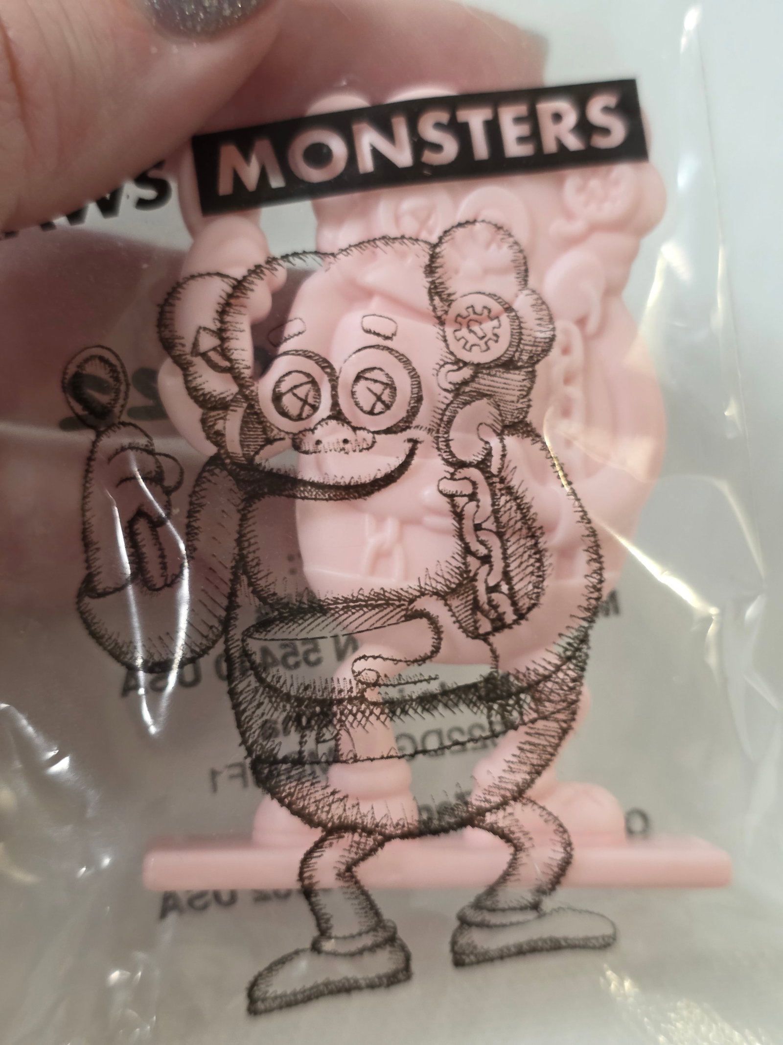 KAWS x General Mills Monsters Franken Berry Figure 2022 Sealed Promo (1 of 6)