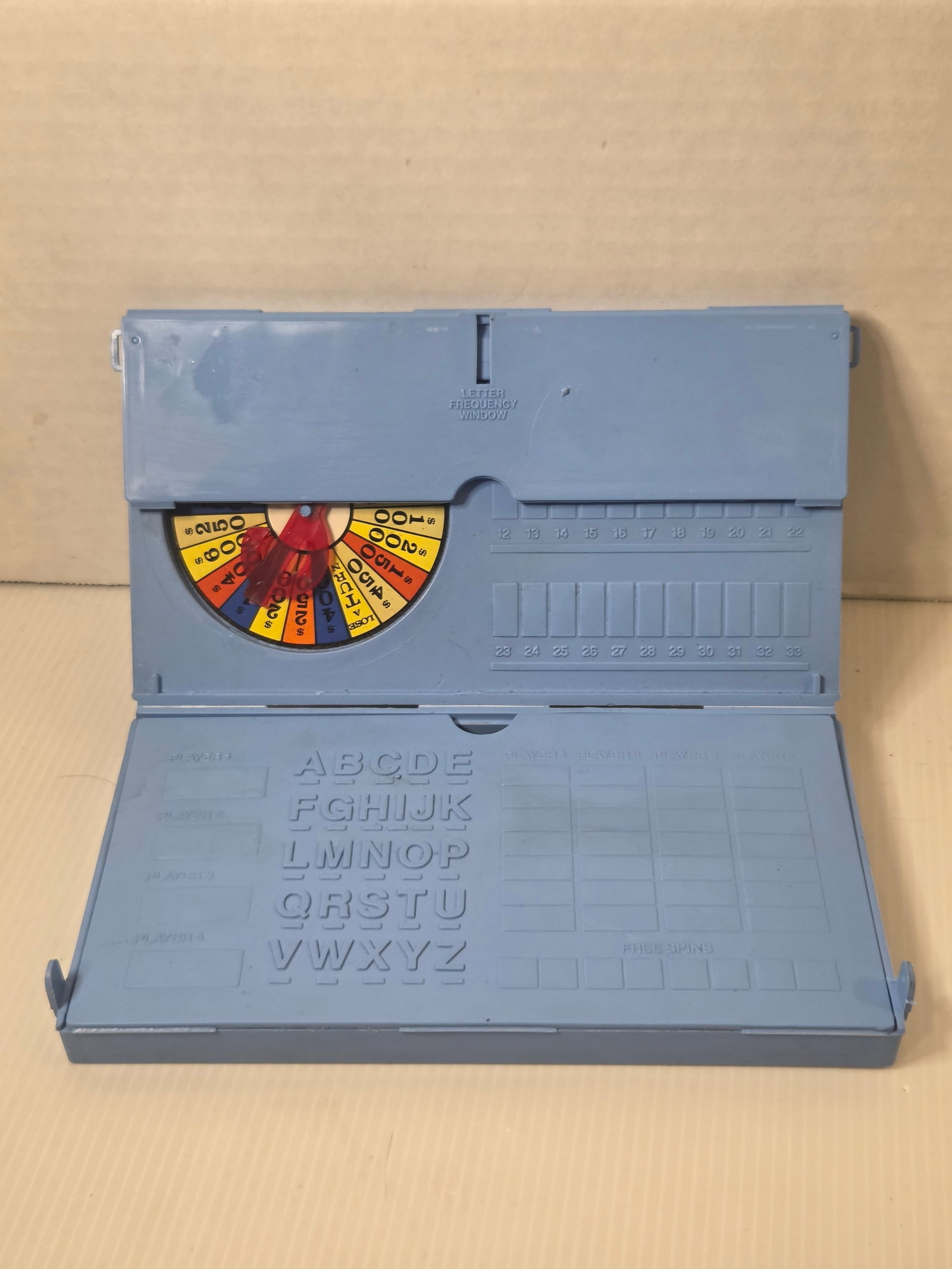 1988 Pressman Wheel of Fortune Travel Game Game-to-Go Set Complete (1 of 5)