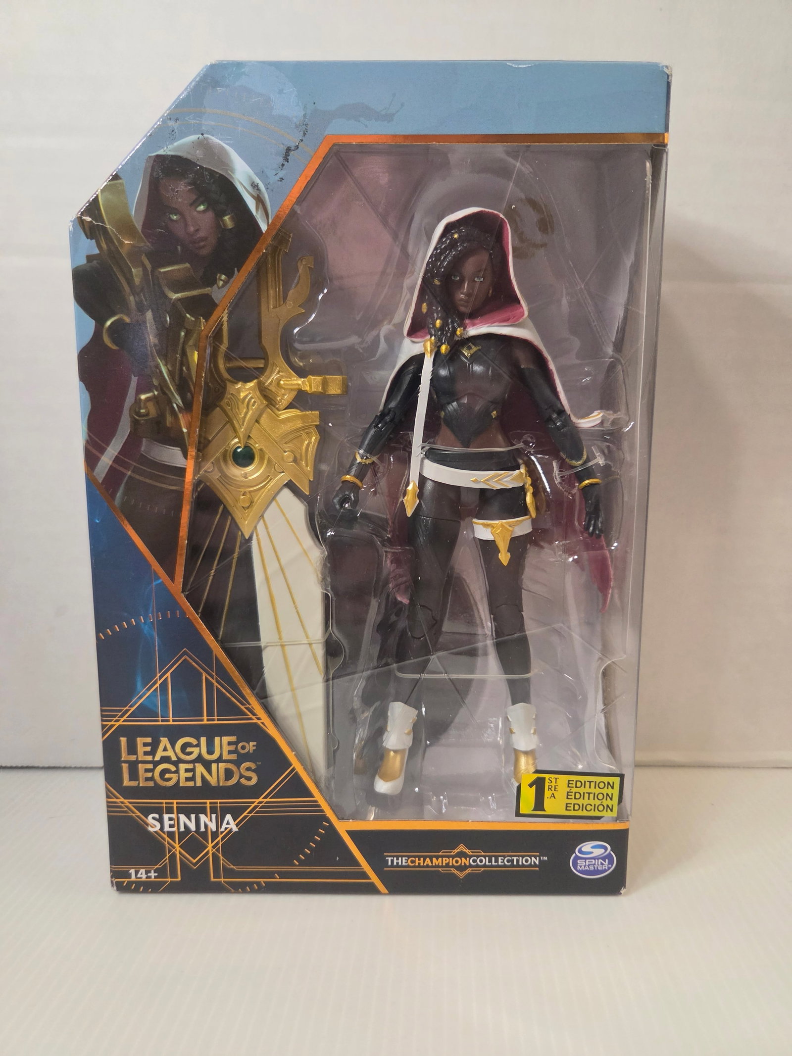League of Legends Senna 1st Edition Champion Collection Figure Spin Master 2022 Sealed (1 of 9)