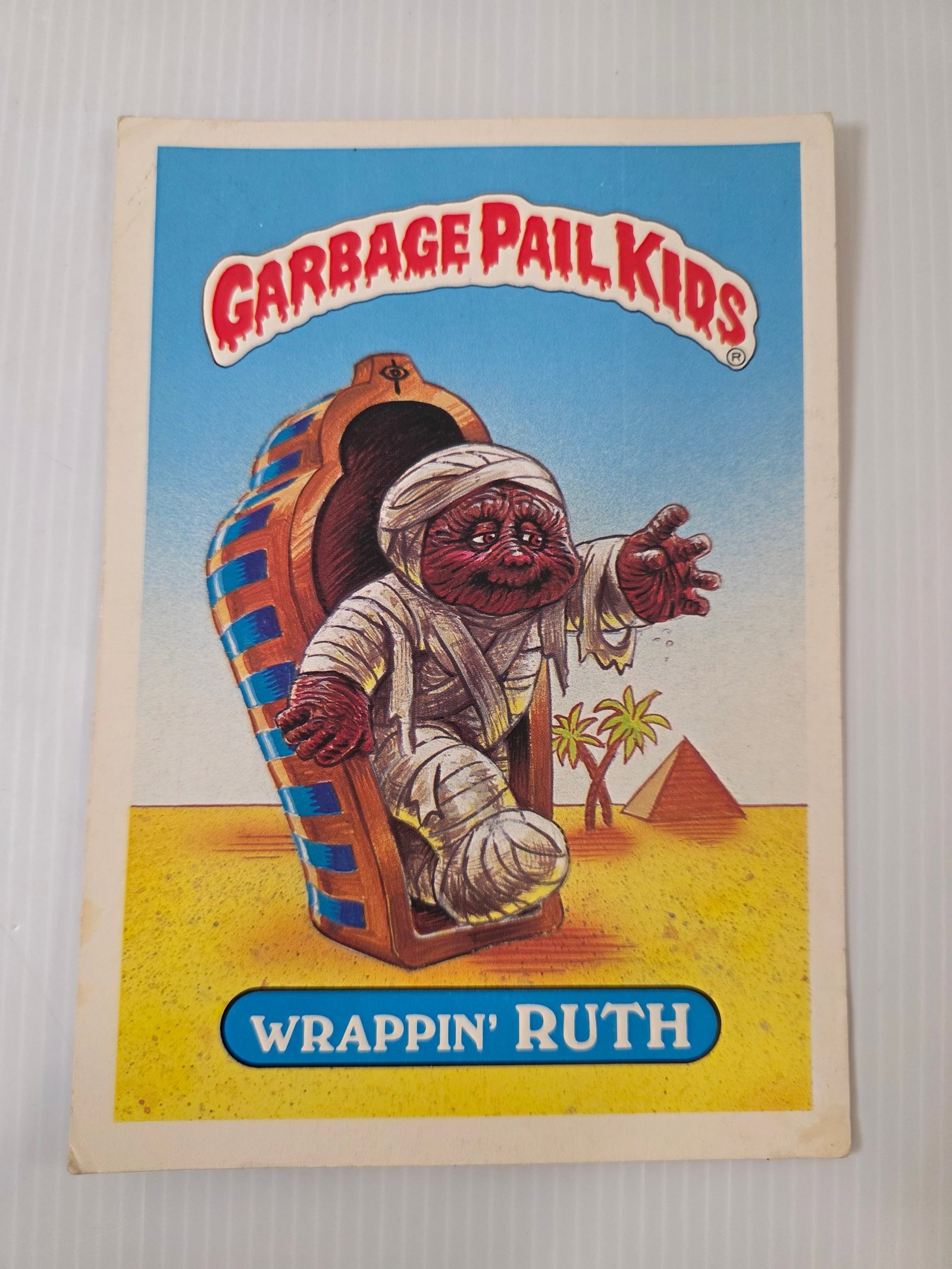 1986 Garbage Pail Kids Wrappin Ruth 36 Jumbo Poster Card Topps OS2 (1 of 6)