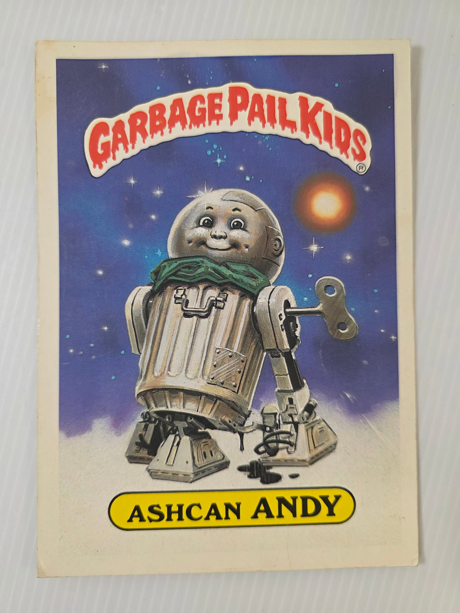 1986 Garbage Pail Kids Ashcan Andy 13 Jumbo Poster Card Topps OS1 (1 of 5)