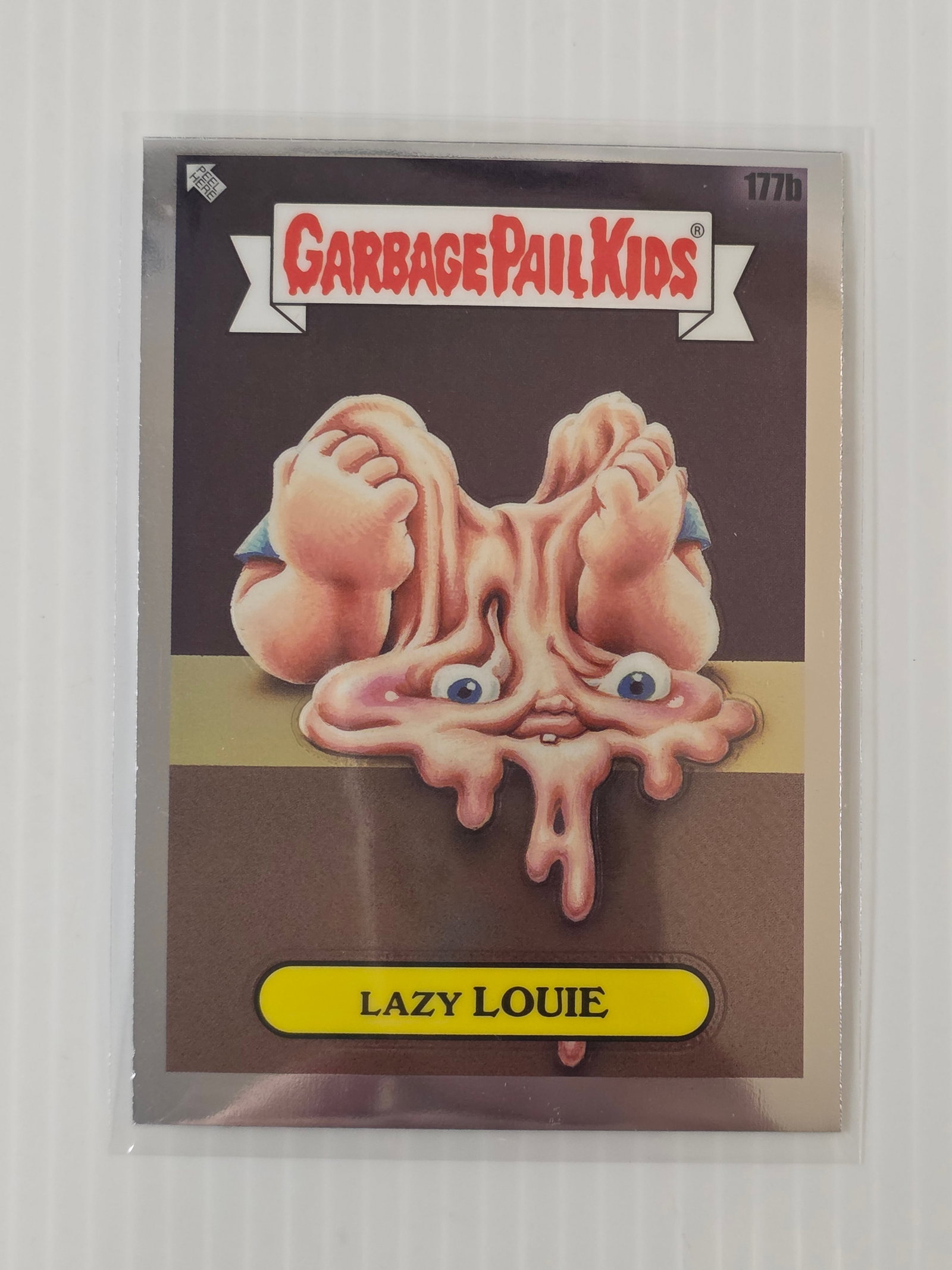 Lazy Louie 177b 2022 Garbage Pail Kids Trading Card (1 of 6)