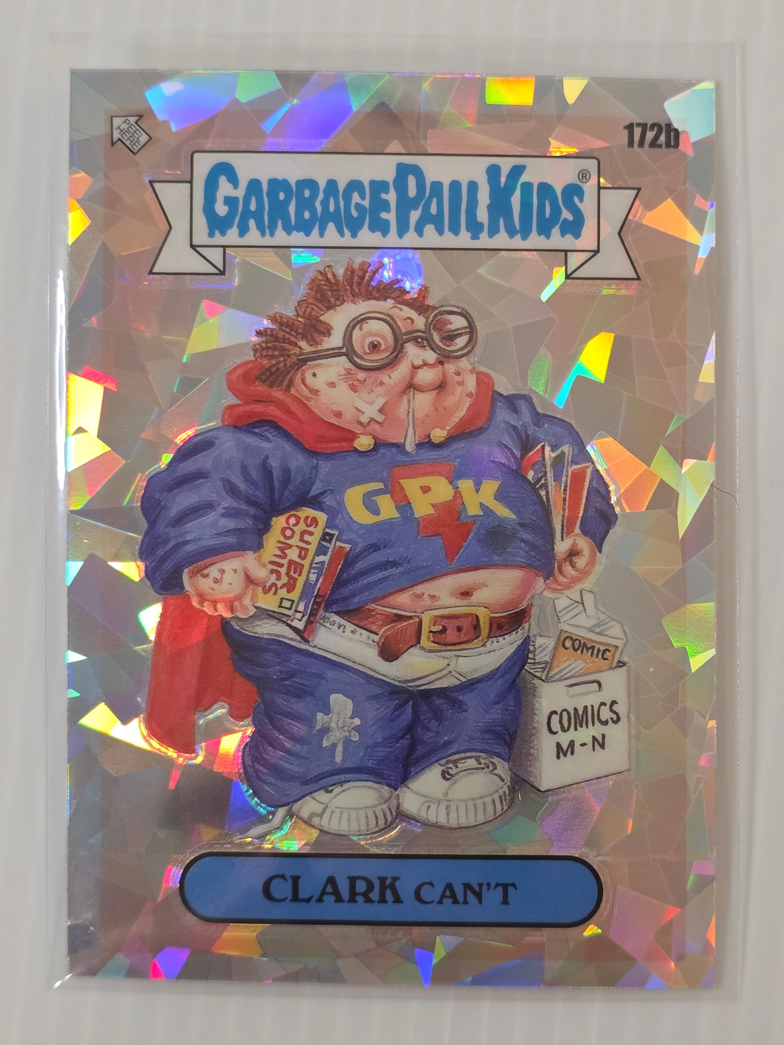 Clark Can’t 172b 2022 Garbage Pail Kids Cracked Ice Foil Card (1 of 5)