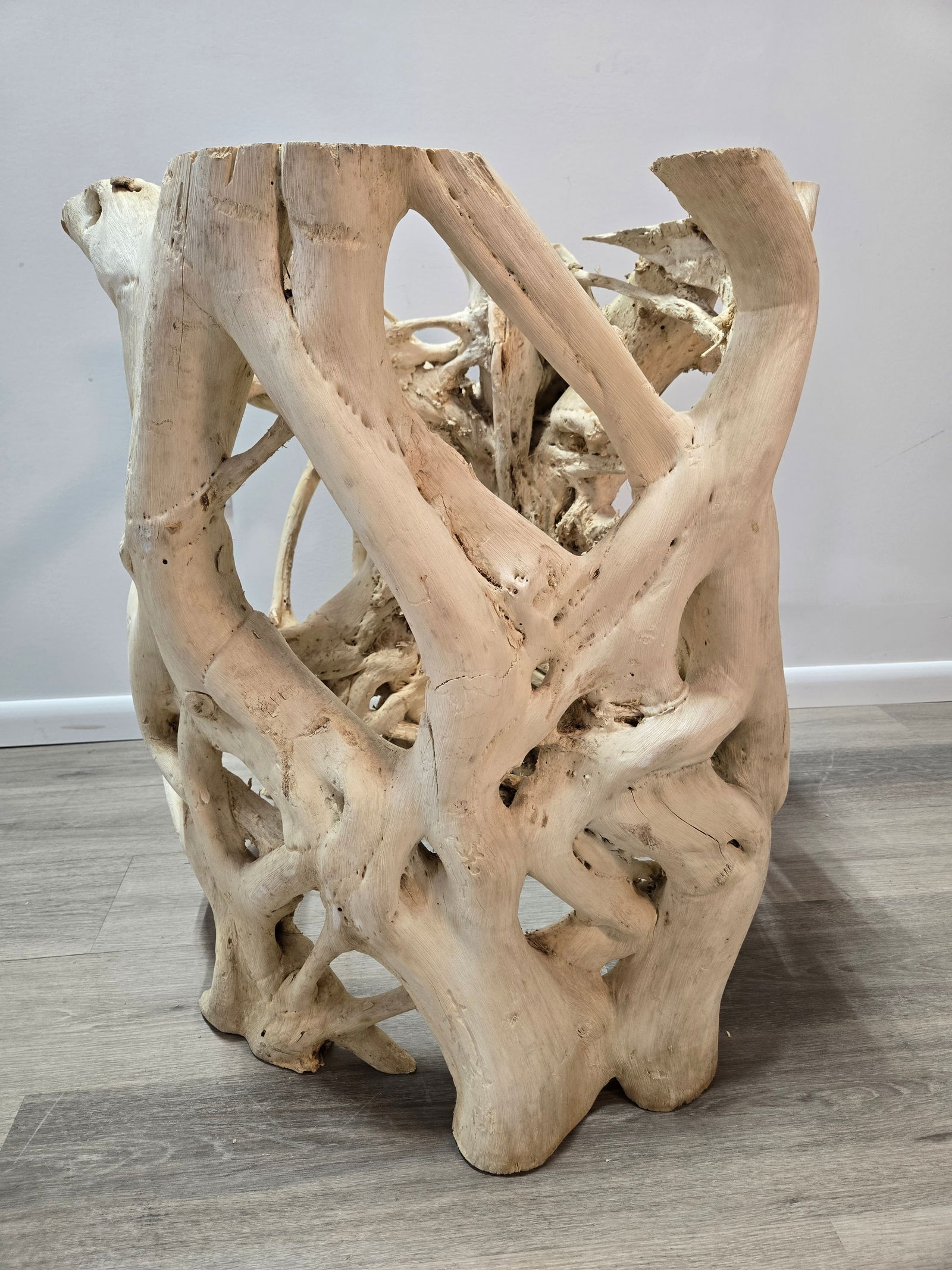 Banyan Tree Dining Table with Glass - 2