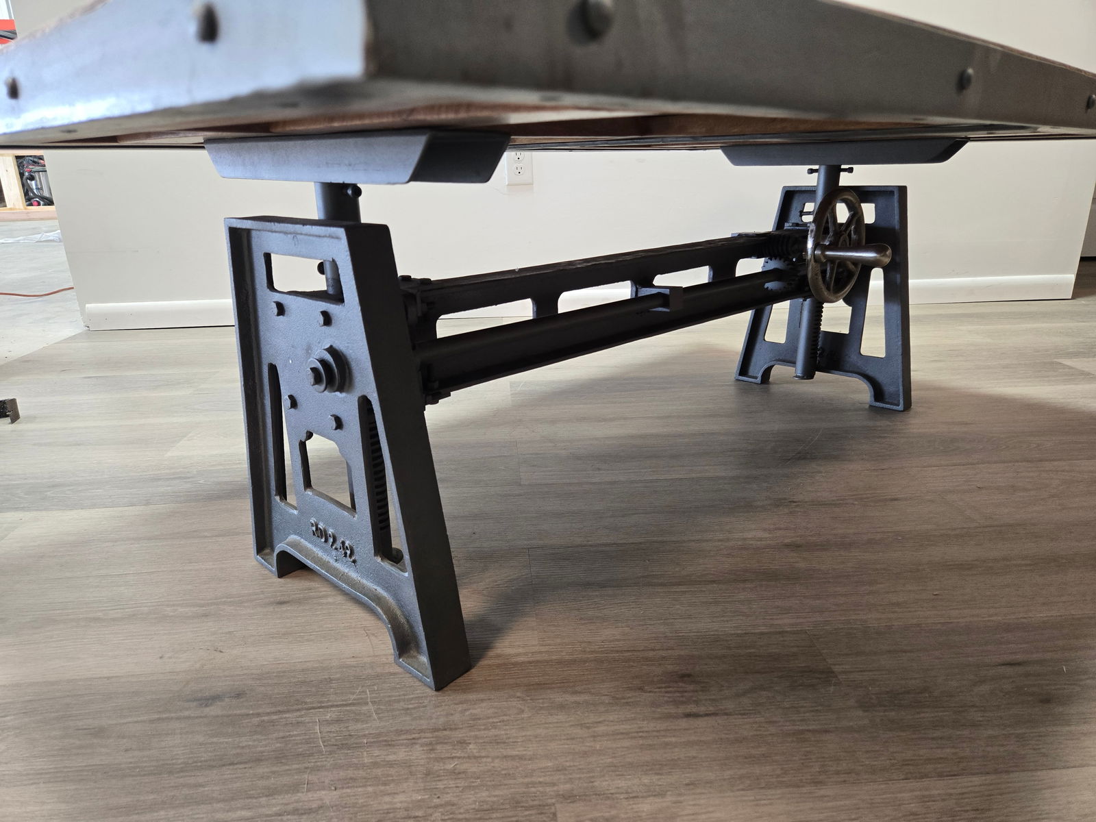 Adjustable Crank Coffee Table - Rectangle - 7