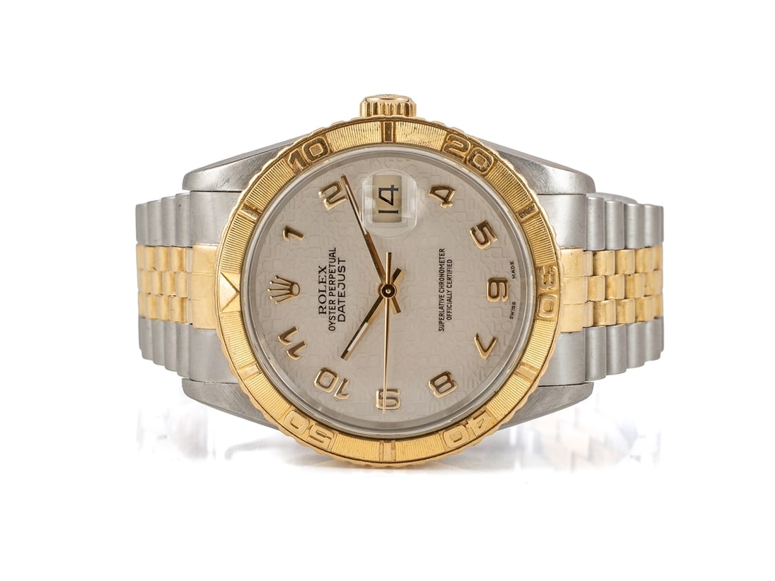 Rolex men's wristwatch, Oyster Perpetual Datejust, in steel/gold (1 of 6)