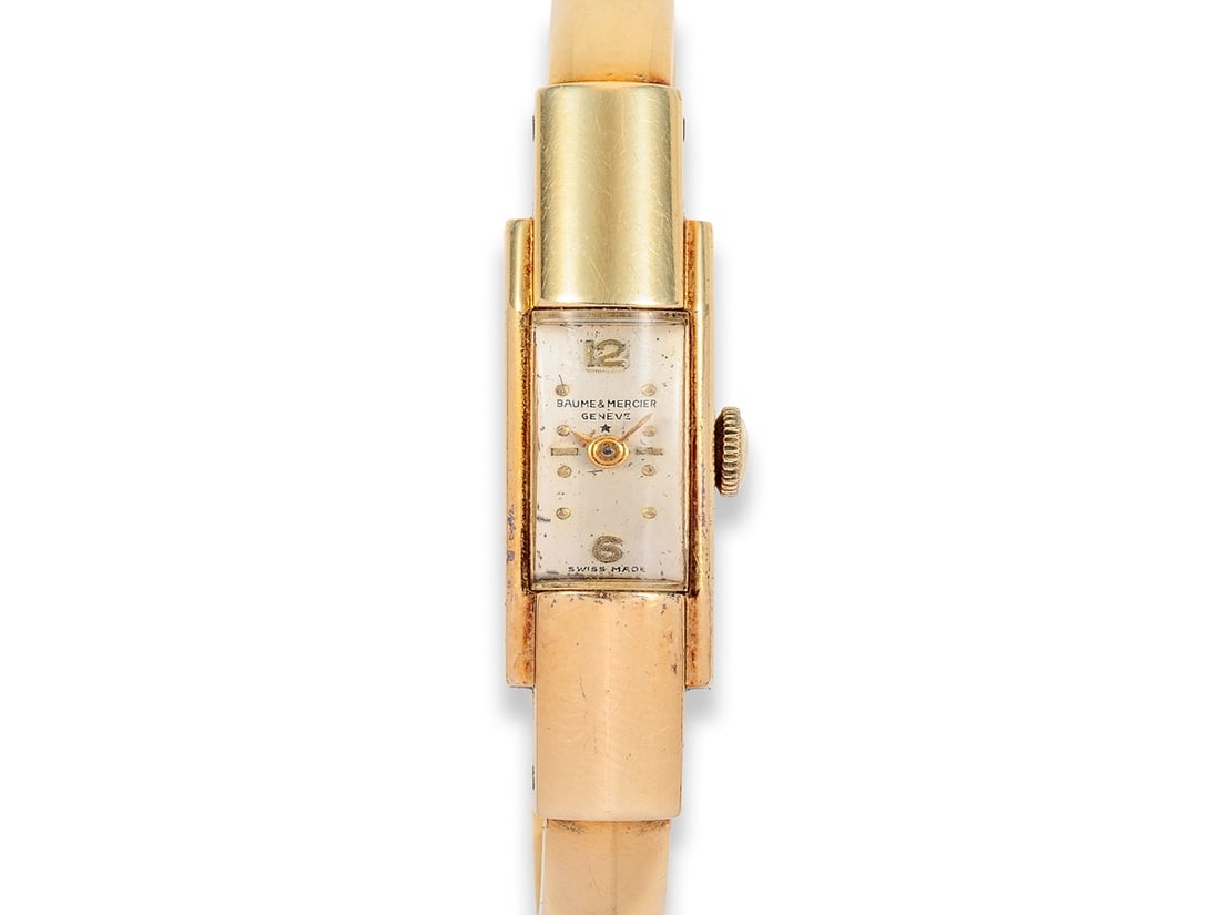 Baume & Mercier, vintage ladies' wristwatch, 14K yellow gold (1 of 4)