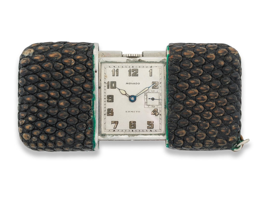 Movado "Ermeto" Travel Watch, Model: Ermeto, circa 1930 (1 of 6)