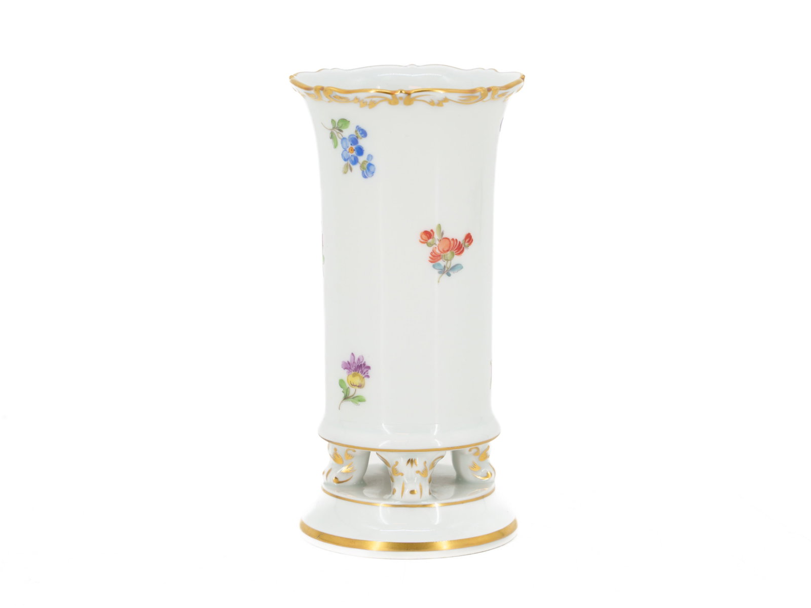 Small vase ‘Blüten’ (Blossoms), Meissen, 1st choice, after 1934 (1 of 2)