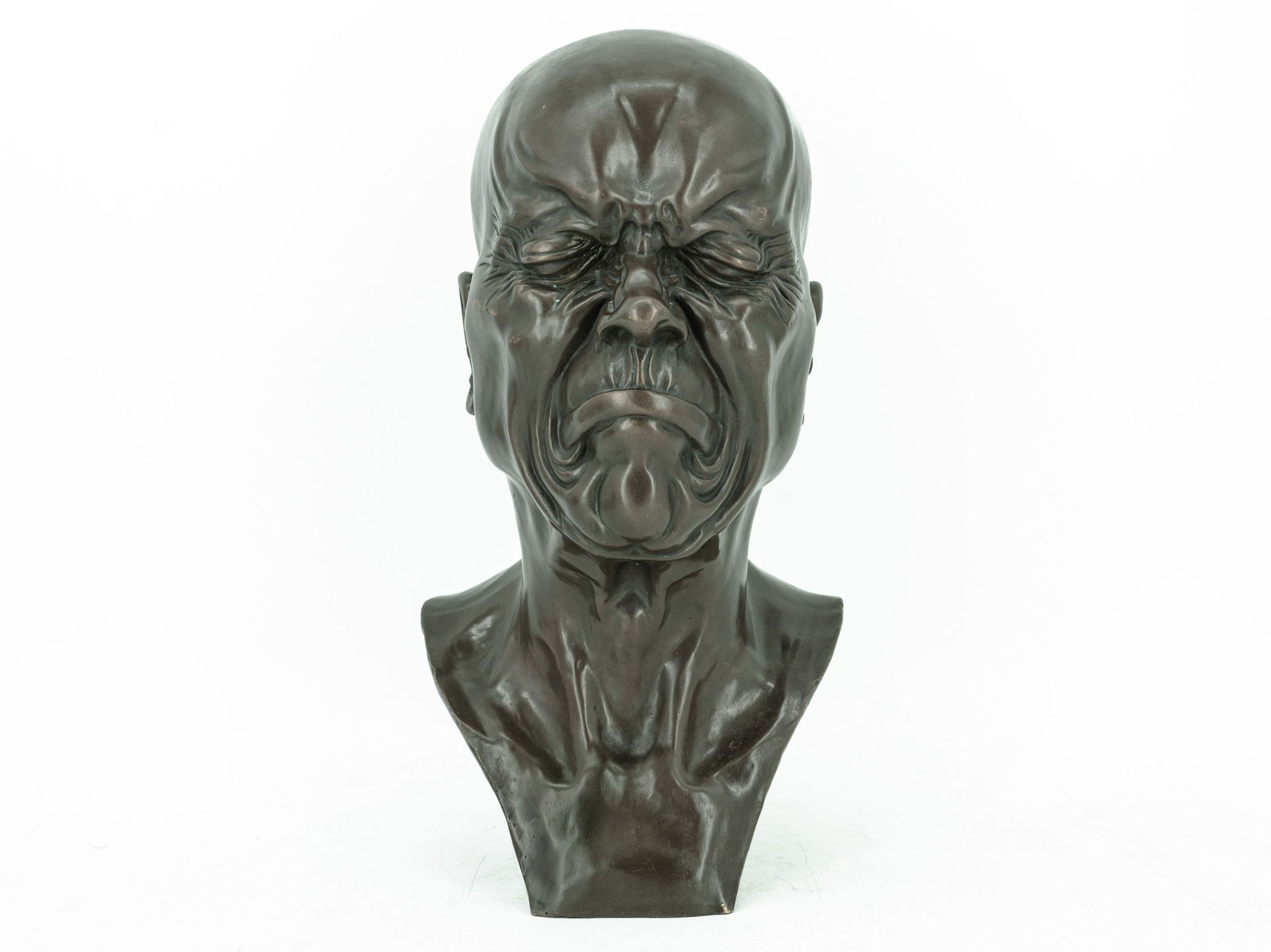 Bronze sculpture after Xaver Messerschmidt: "Character Head" - Bronze sculpture, 20th century (1 of 5)