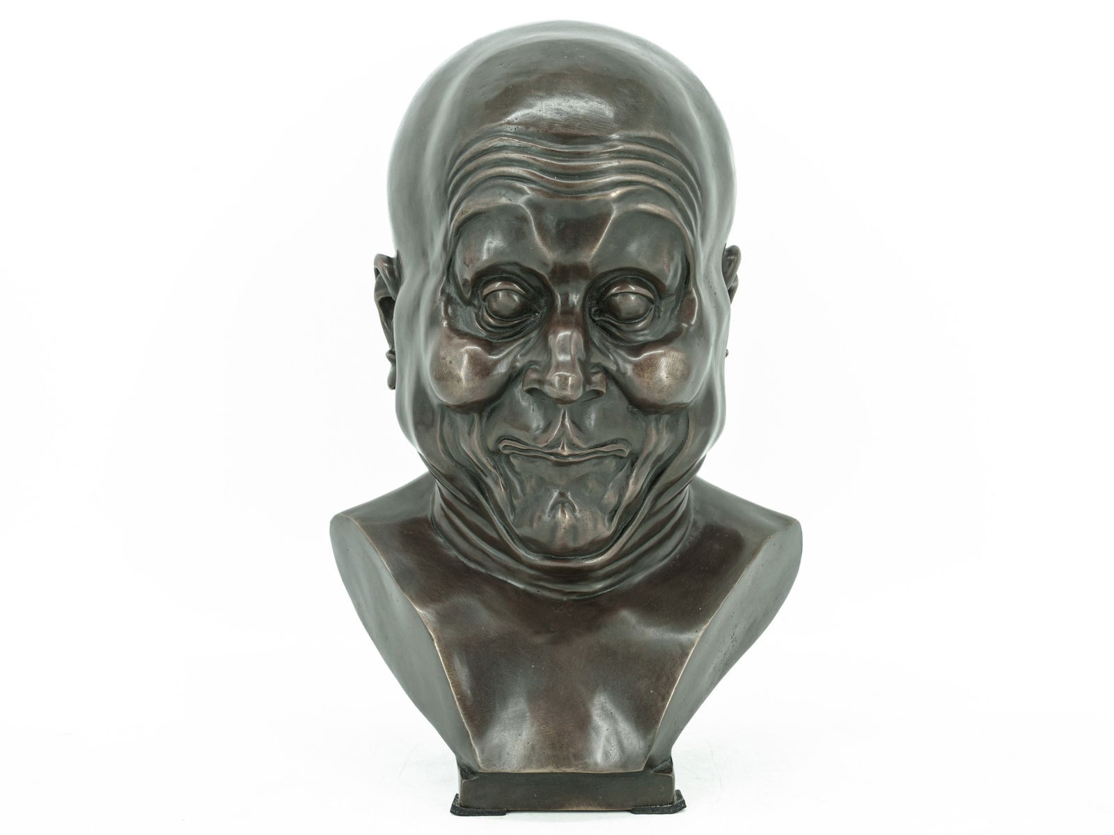 "A Deliberate Jester" - Bronze Bust after Xaver Messerschmidt (1 of 5)