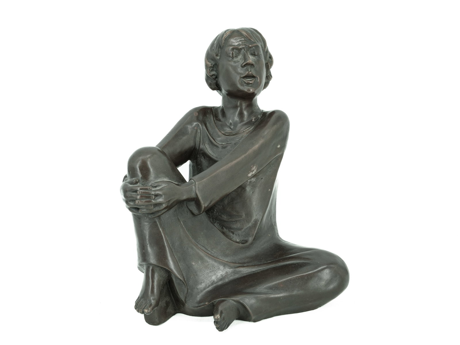 Bronze sculpture "The Singing Man" after Ernst Barlach (1870-1938): Bronze sculpture "The Singing Man" after Ernst Barlach (1870-1938)The iconic bronze sculpture "The Singing Man," based on the 1928 design, is one of the most important sculptures of German Modernism.