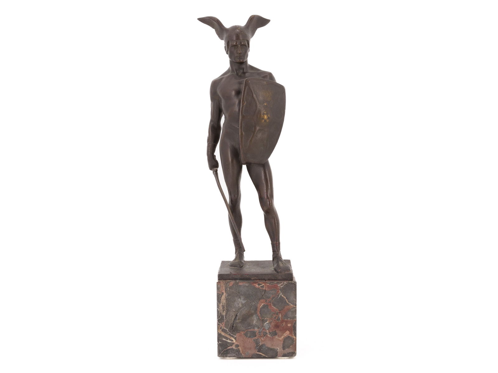 Bronze figure, ‘Siegfried’, circa 1900 (1 of 4)