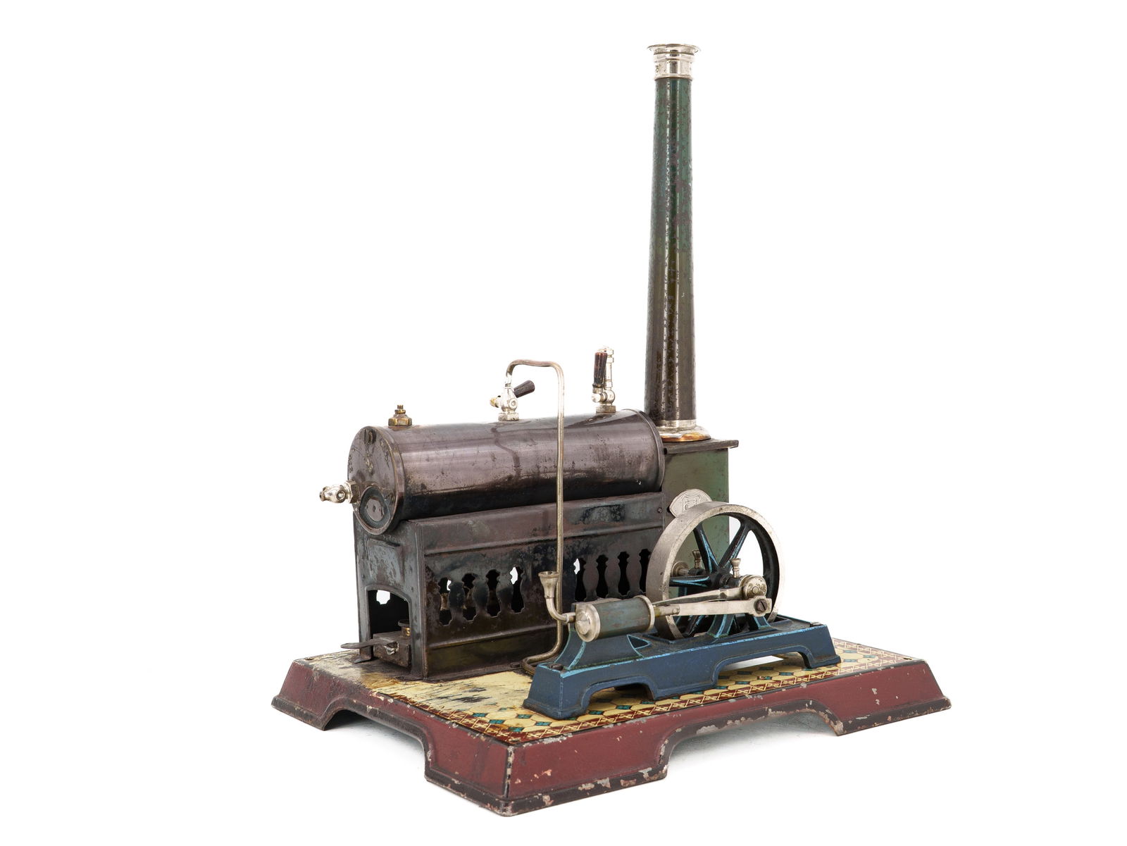 Early Märklin steam engine, Germany, before 1930 (1 of 6)
