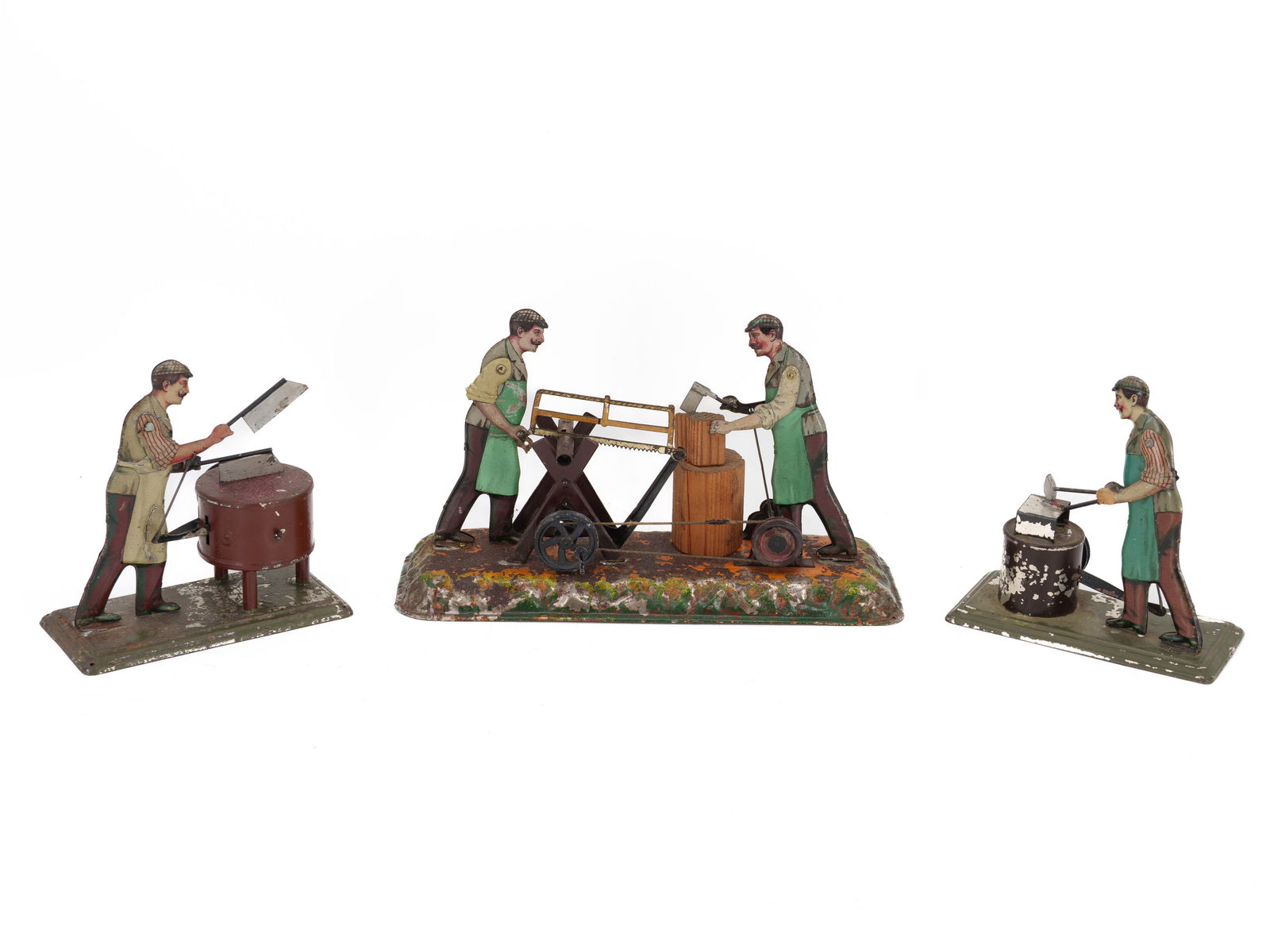 Three early drive models, Bing, circa 1920 (1 of 2)