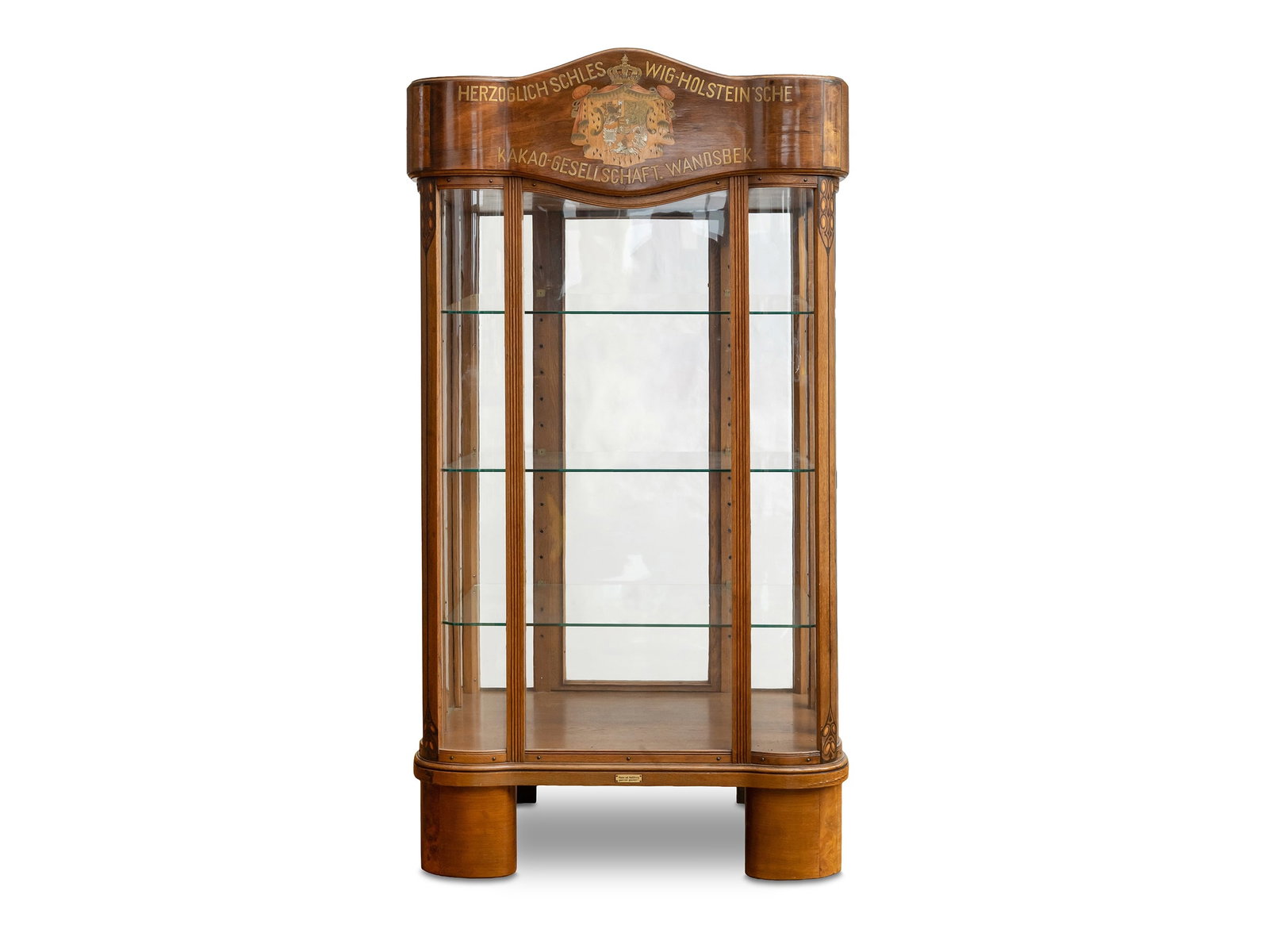 Large display cabinet, Herzoglich Holstein´sche Kakao-Gesellschaft, Wandsbek, circa 1910 (1 of 9)