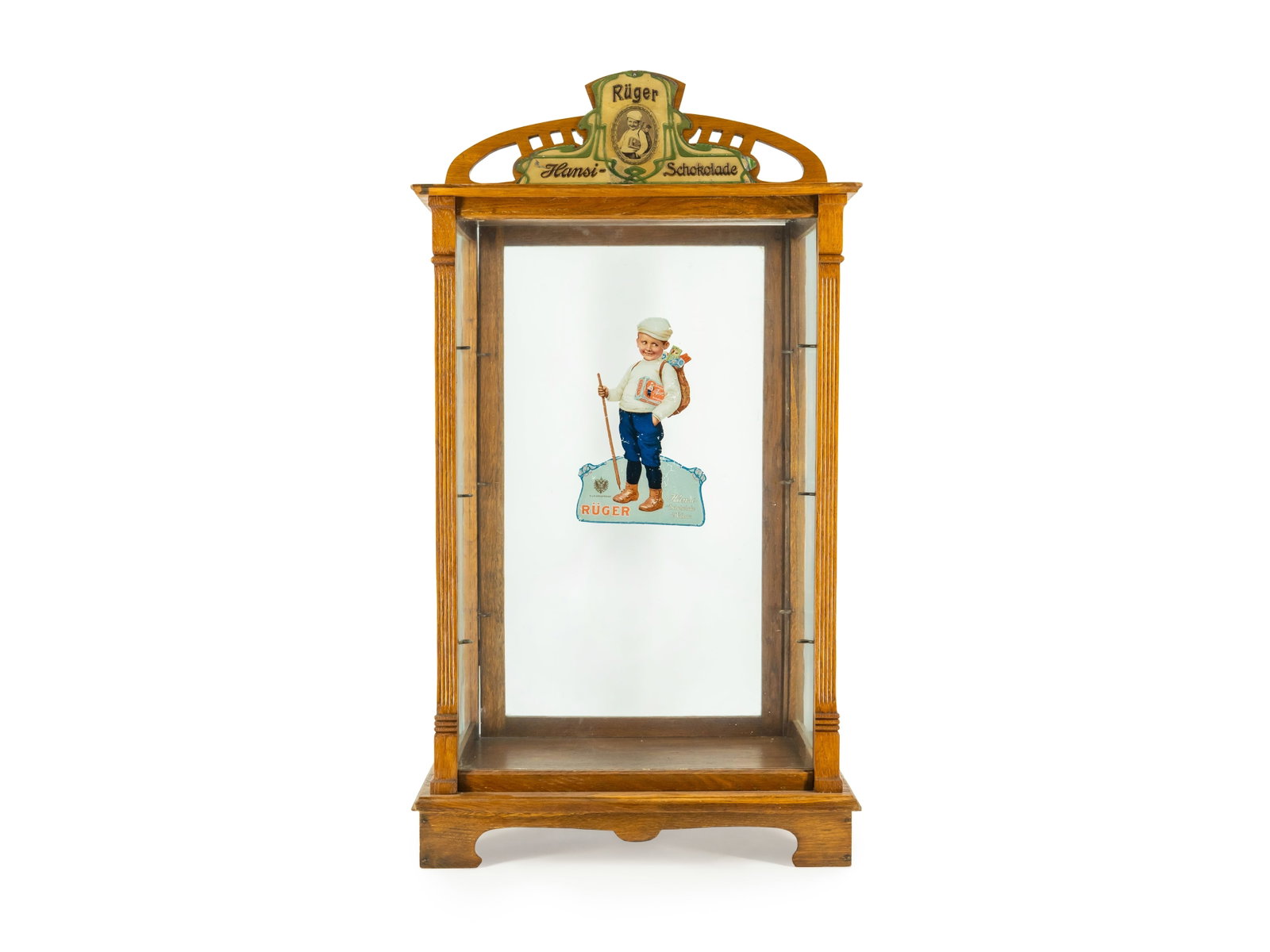 Display cabinet, Rüger Hansi Chocolate, Dresden, c. 1910 (1 of 9)