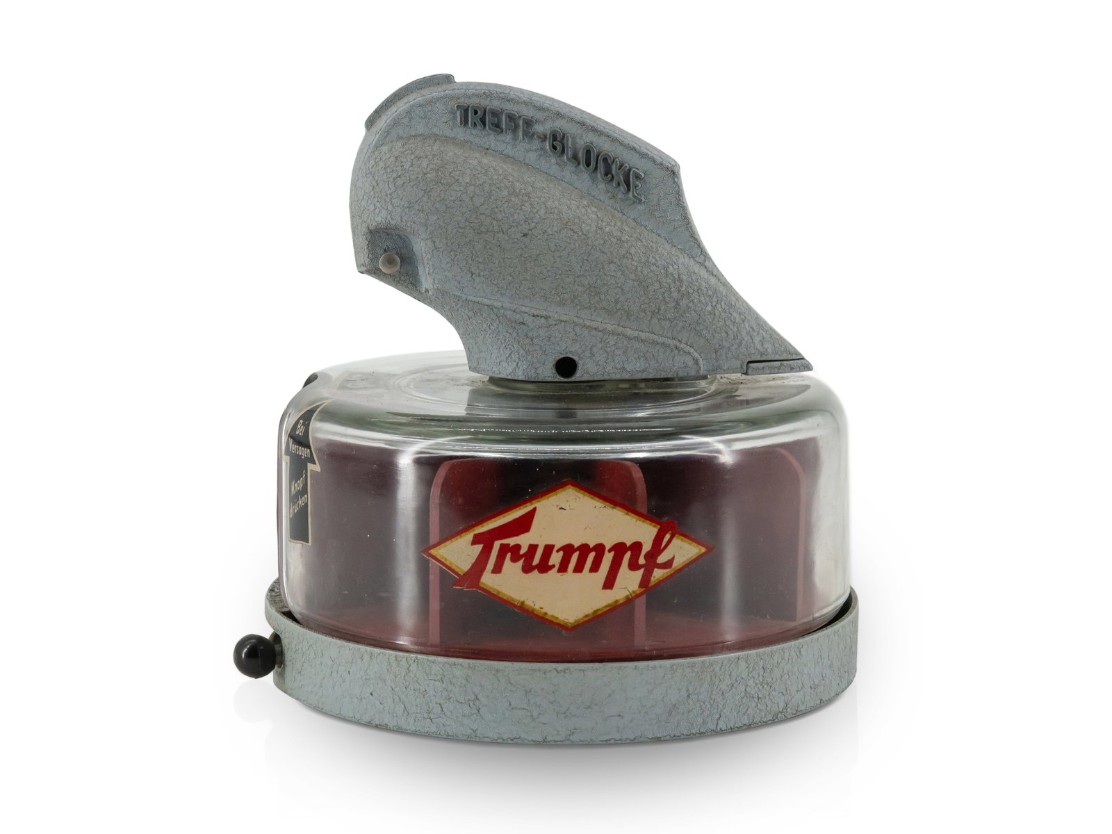 Trumpf tabletop vending machine, chocolate vending machine, Berlin and Aachen, c. 1950 (1 of 7)
