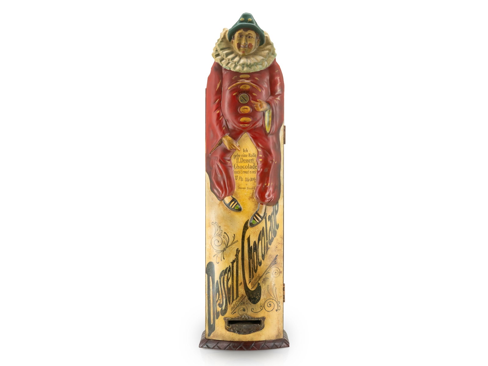 Figurative chocolate vending machine, dessert chocolate, the only known example, circa 1900 (1 of 14)