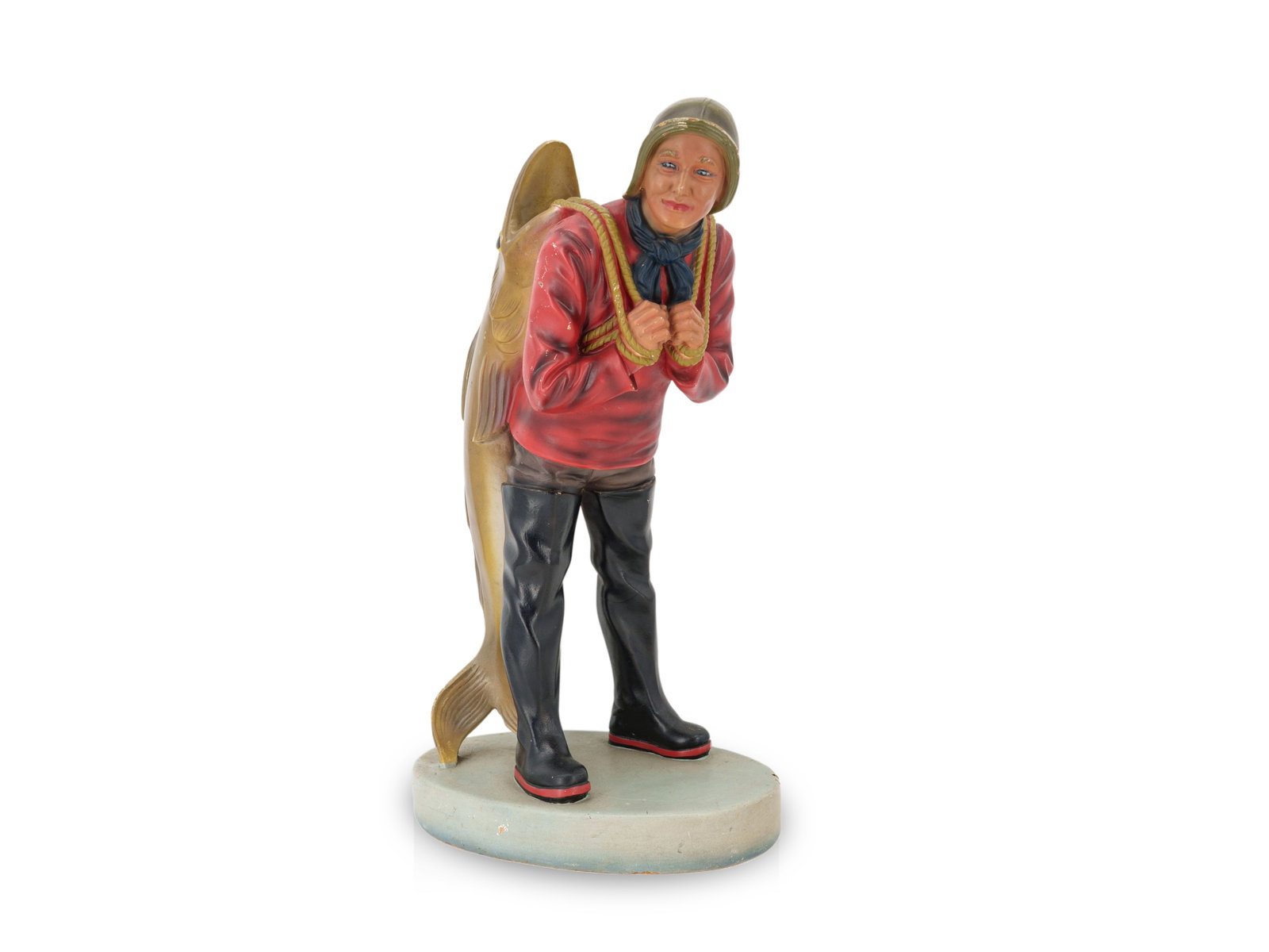 Promotional figurine for Scotts Emulsion cod liver oil, c. 1930 (1-) (1 of 6)