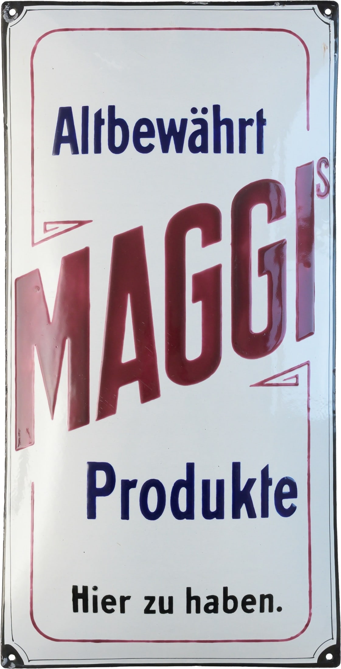 Maggi Enamel Sign, Tried and Tested, Berlin and Singen, circa 1910 (1) (1 of 7)