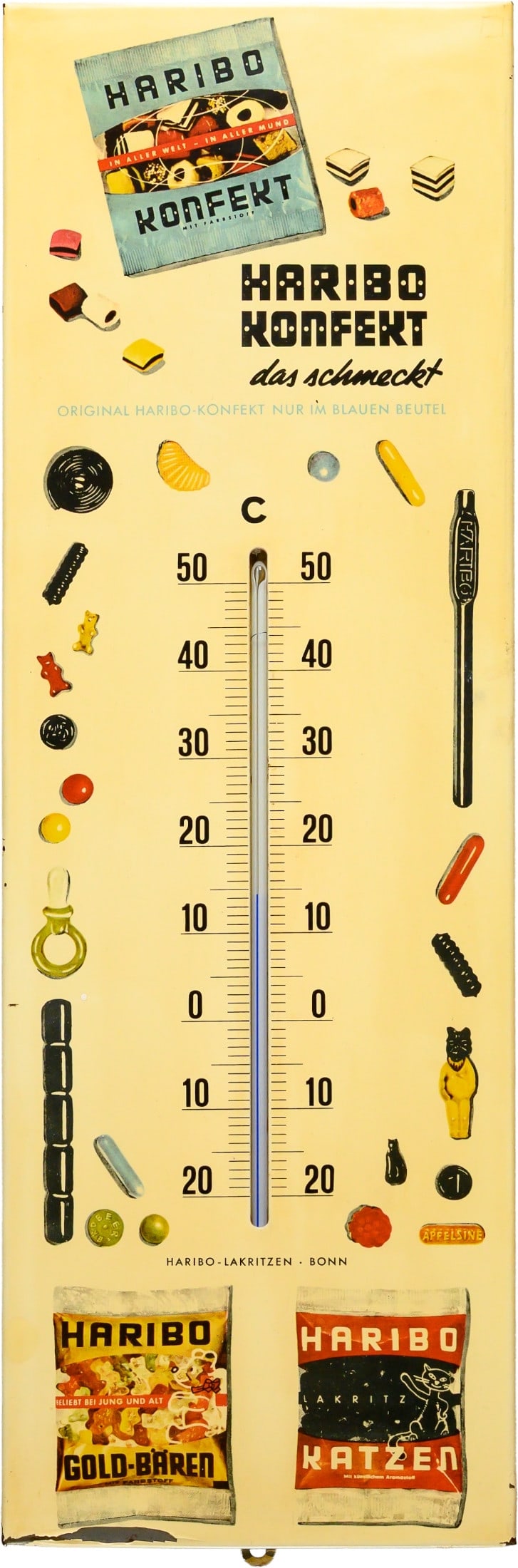 Haribo Thermometer - Sweets that taste great, Bonn, circa 1960 (2) (1 of 7)