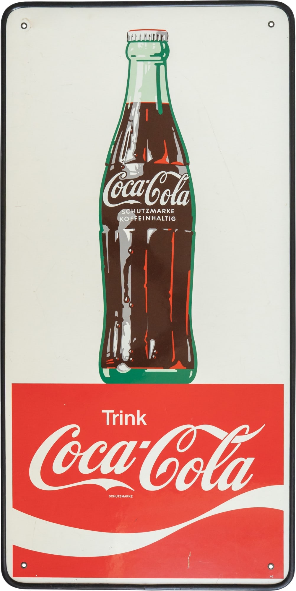 Coca-Cola advertising sign, Germany circa 1970 (1-) (1 of 7)